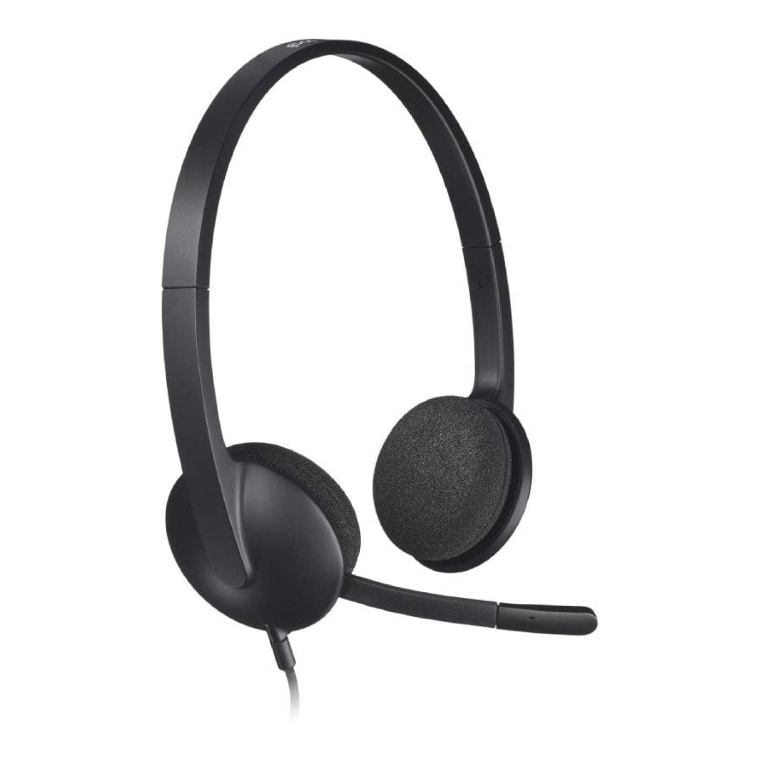 Logitech H340 · Auriculares con Micrófono · USB · Negros