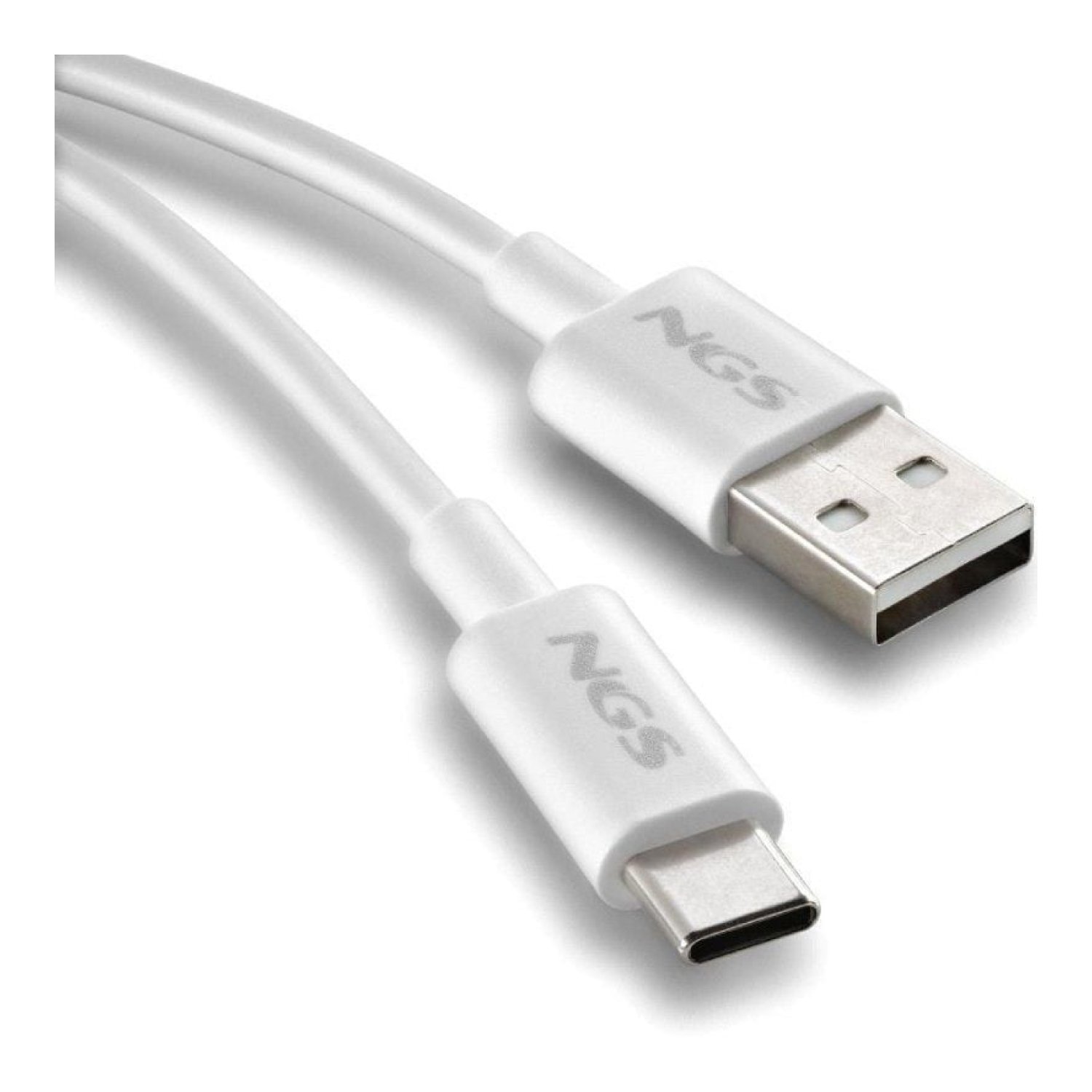 NGS Zyro-AC · Cable USB 2.0 · USB Macho a USB-C · 480Mbps · 1m · Blanco