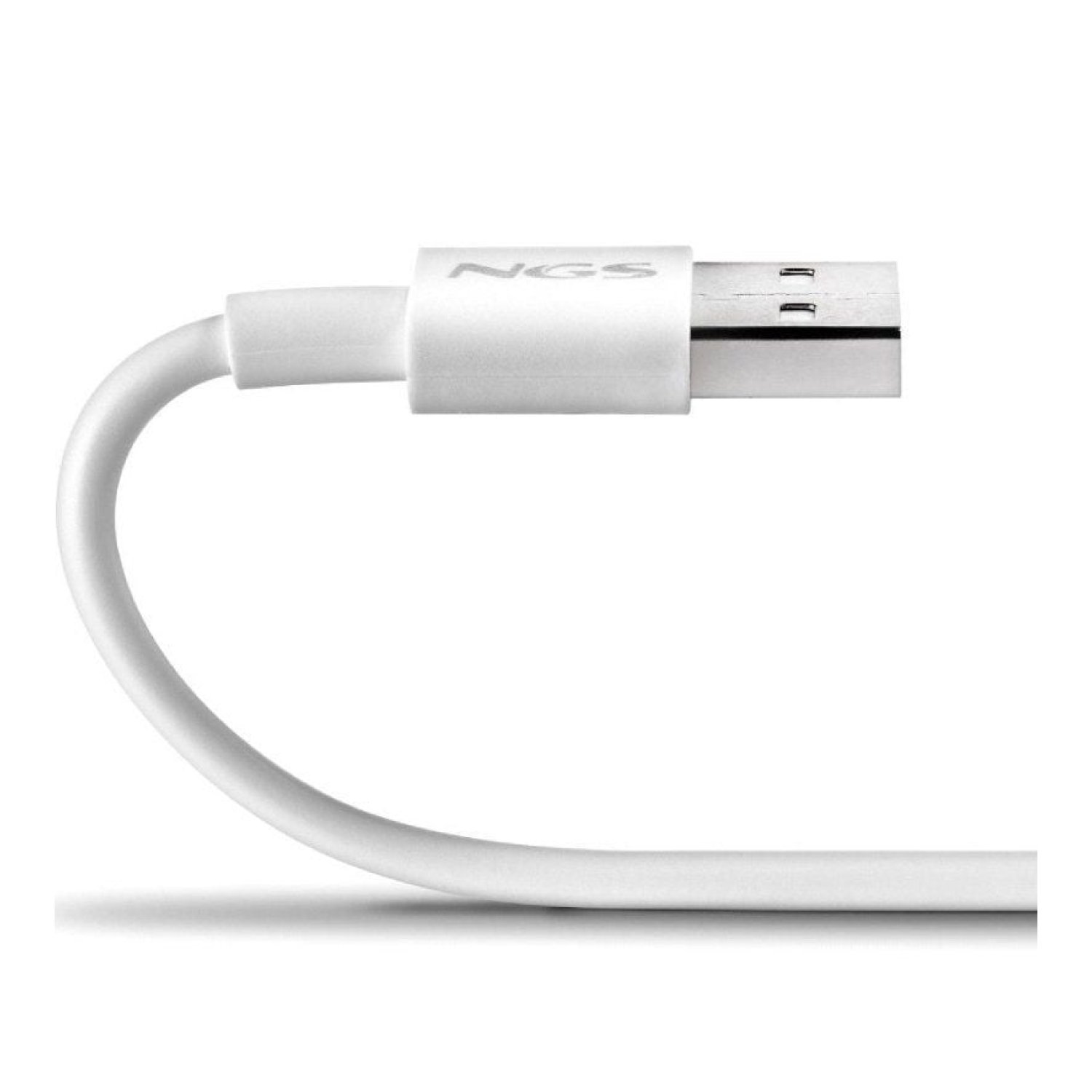 NGS Zyro-AC · Cable USB 2.0 · USB Macho a USB-C · 480Mbps · 1m · Blanco