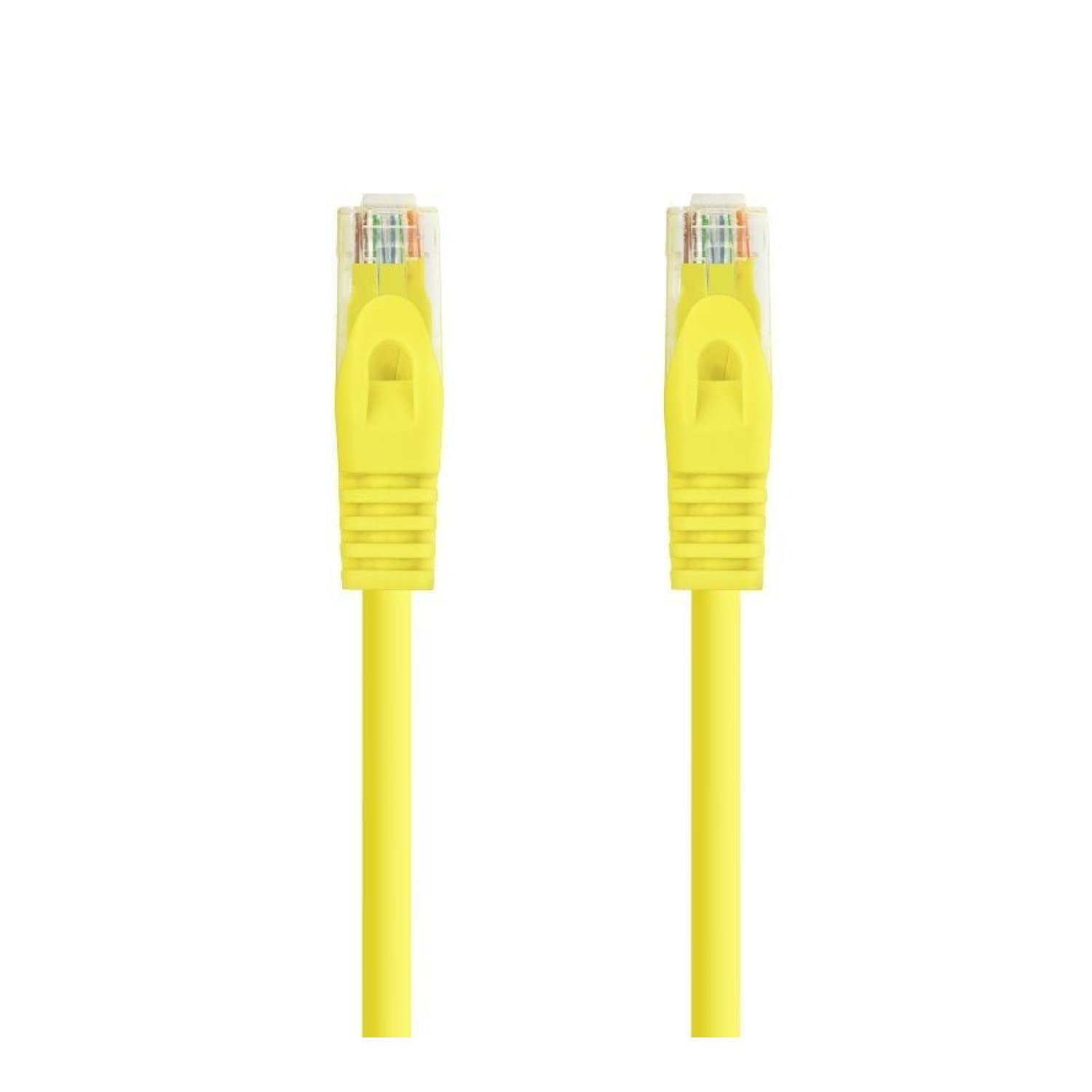 Nanocable · Cable RJ45 UTP Cat.6A · 25cm · Amarillo · LSZH