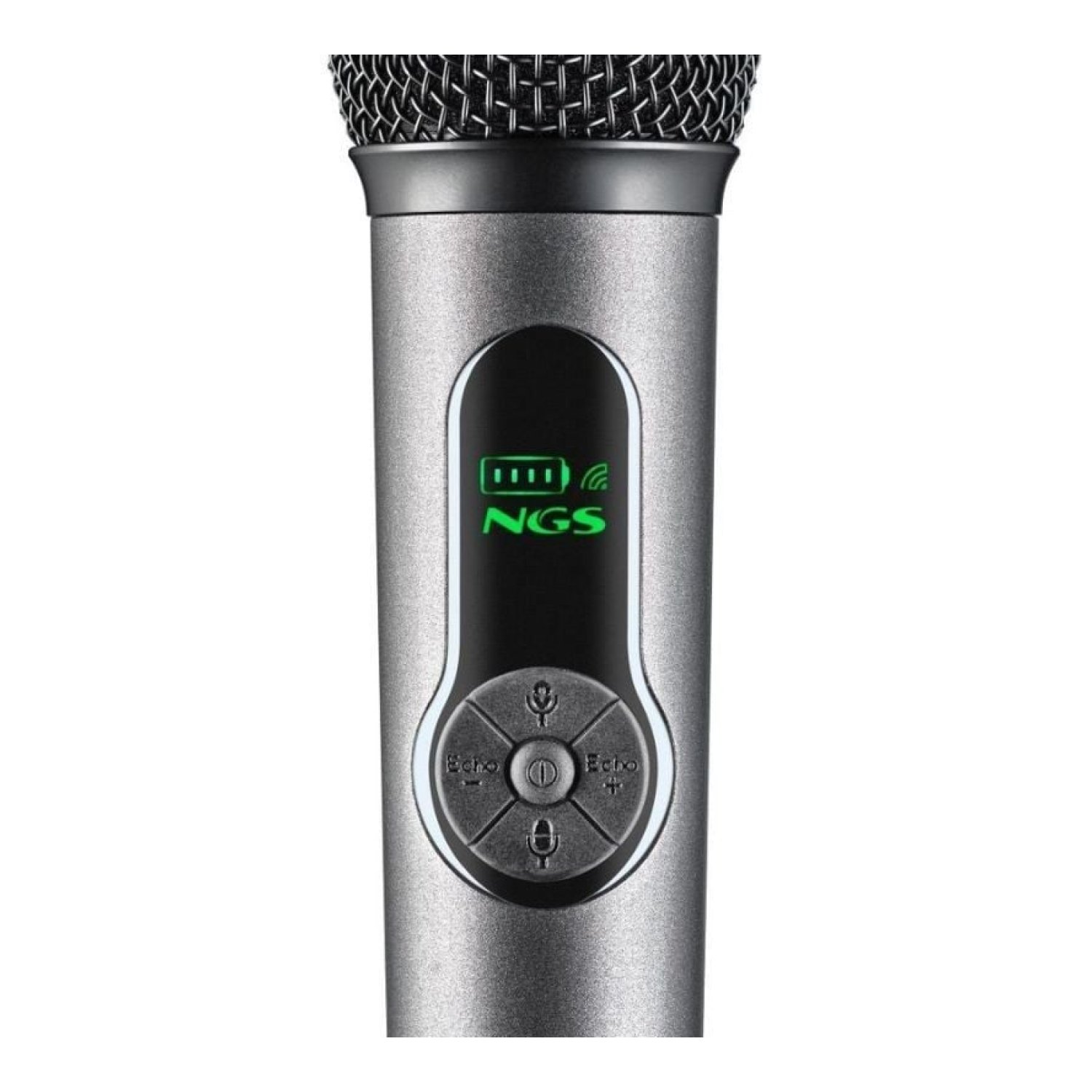 NGS Singer Star Duo · Pack 2 Micrófonos Inalámbricos · Portátil