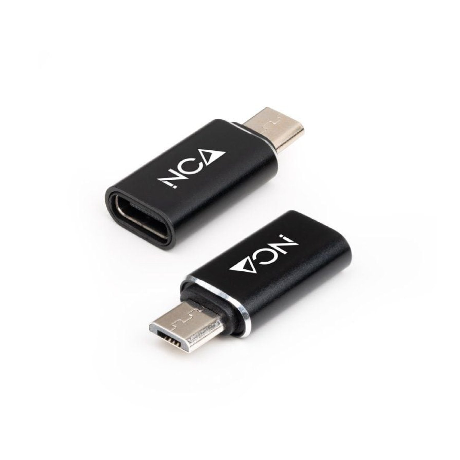 Nanocable · Adaptador MicroUSB a USB Tipo-C · Macho a Hembra