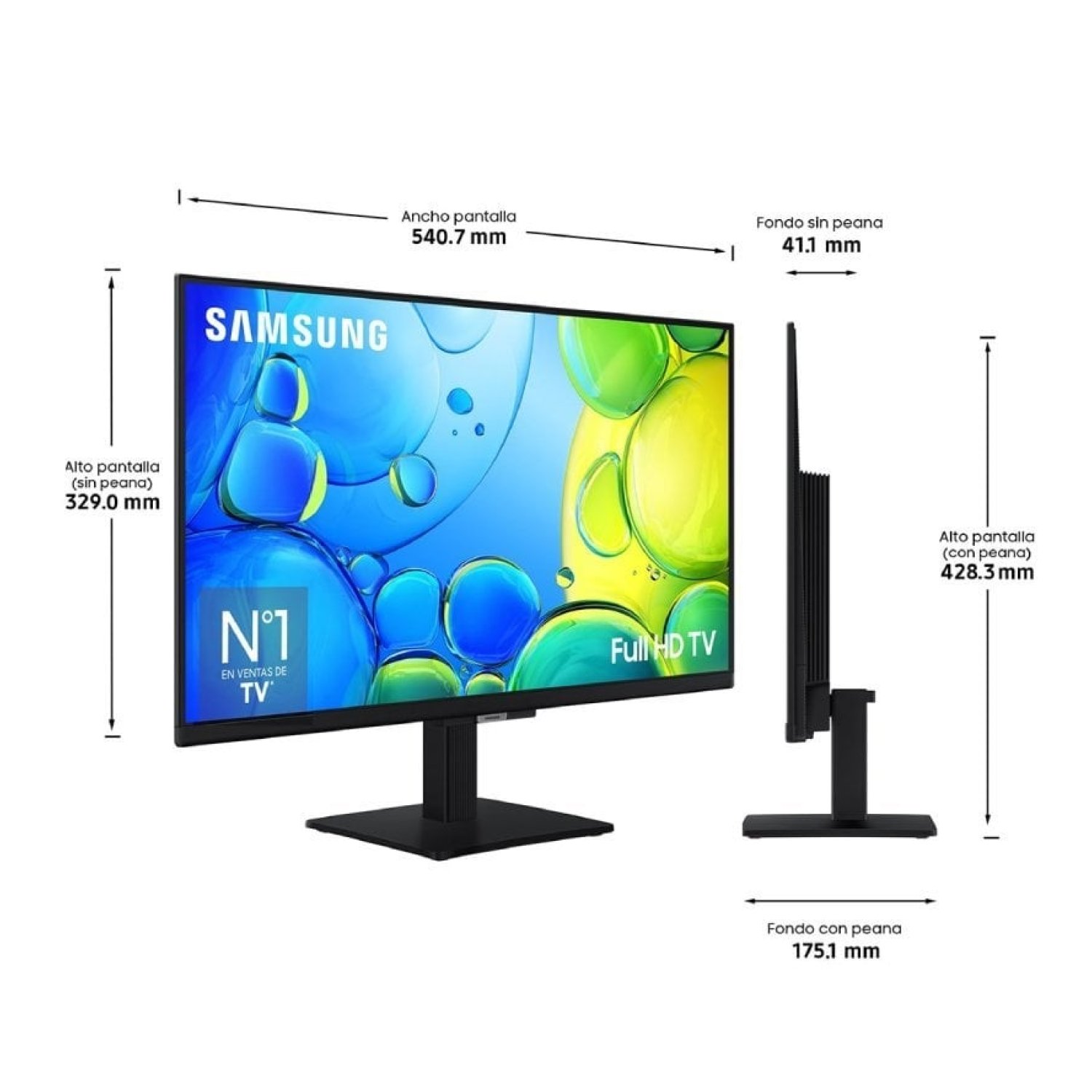 Samsung F6005 · 24" Full HD · Smart TV · WiFi
