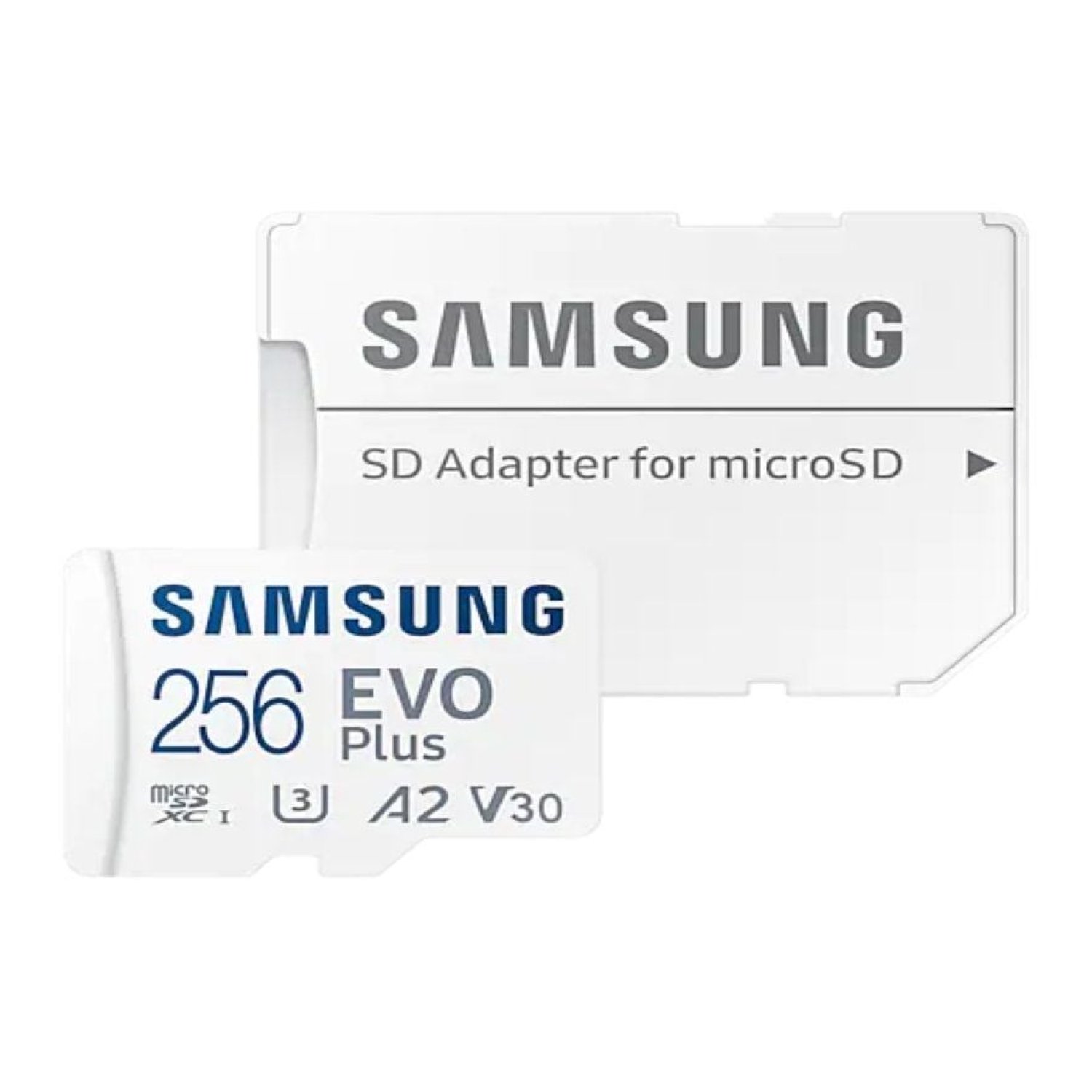 Samsung EVO Plus microSD · 256GB · Clase 10 · 160MB/s · Con Adaptador