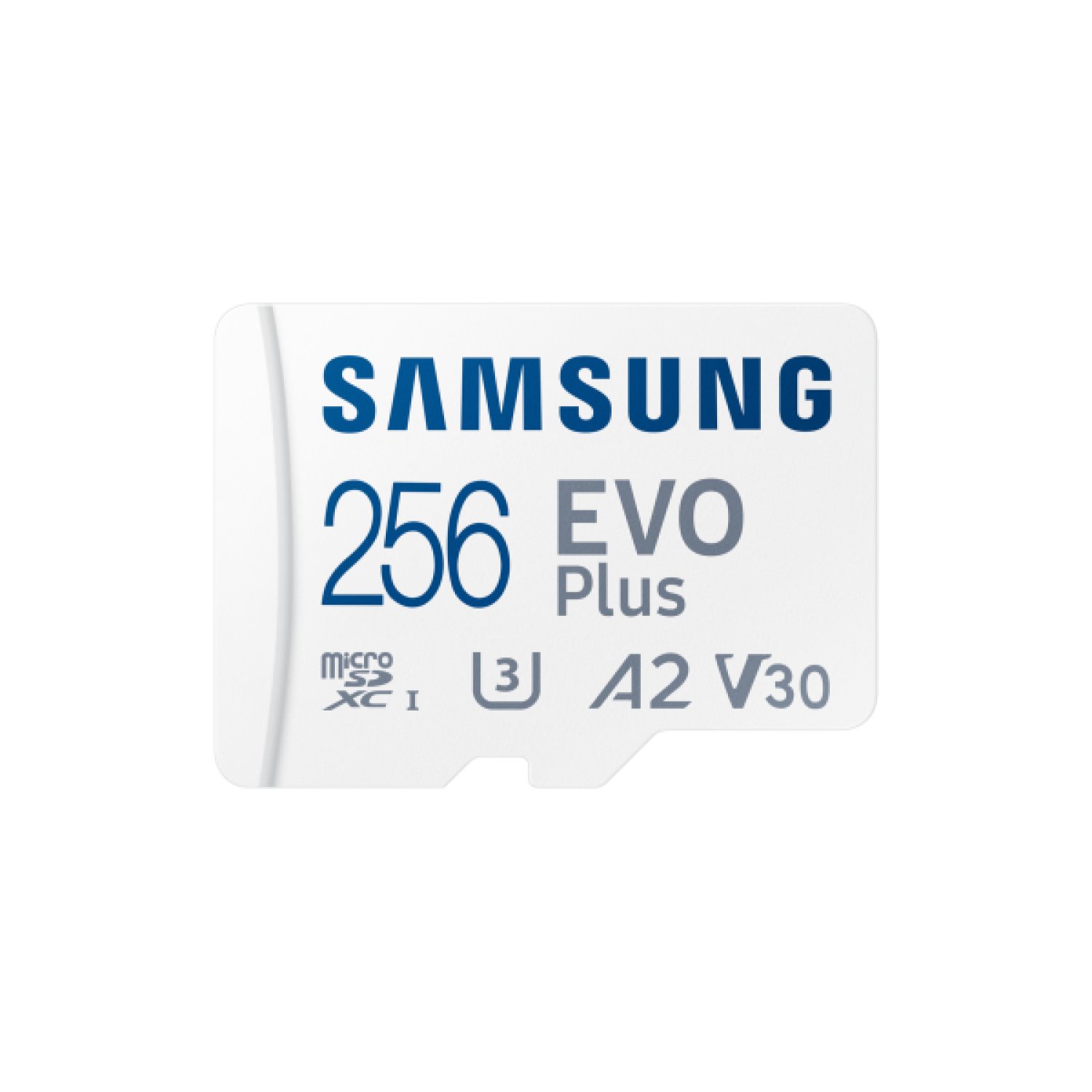Samsung EVO Plus microSD · 256GB · Clase 10 · 160MB/s · Con Adaptador