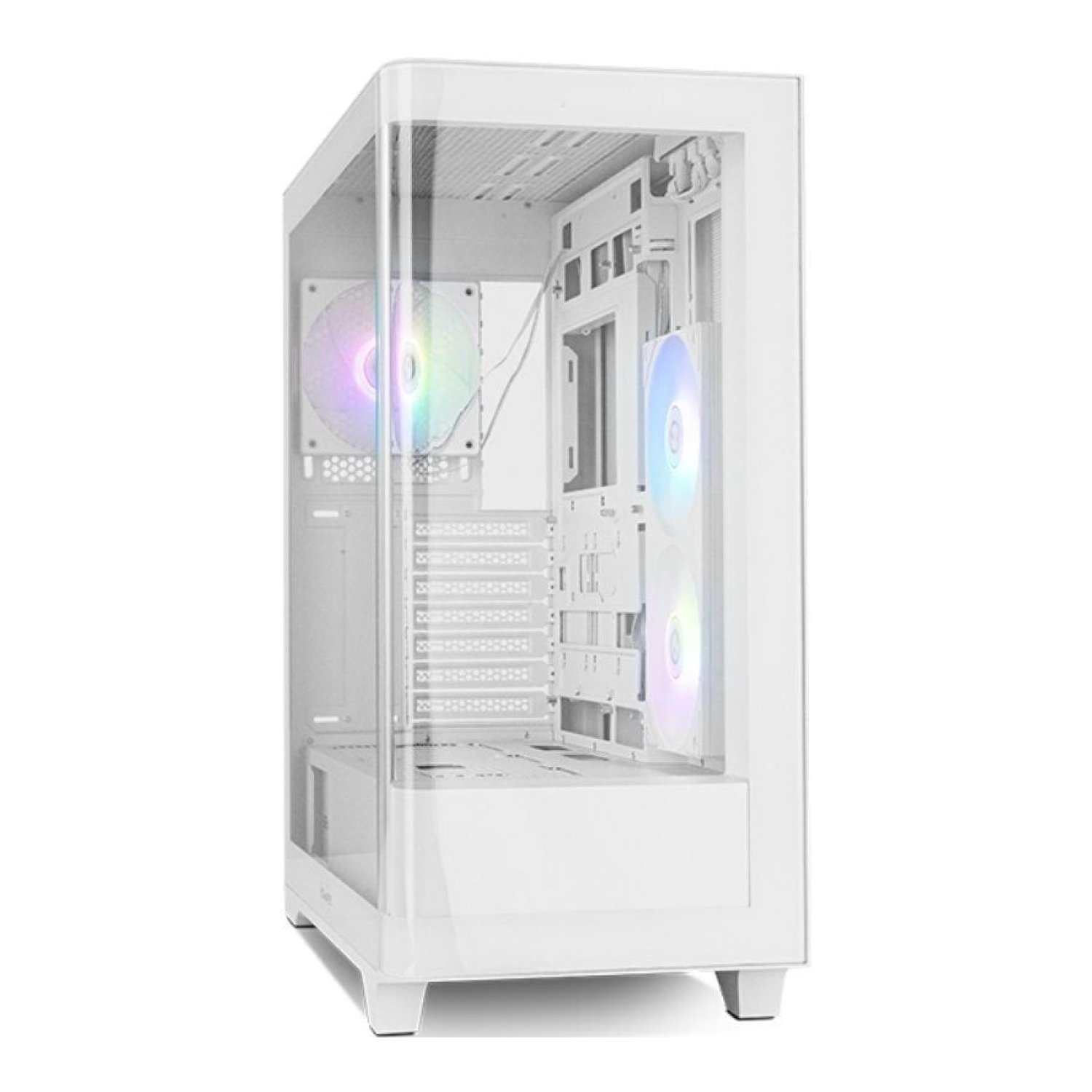 Nox Hummer ETHER · Caja Gaming Semitorre · Blanca · ATX