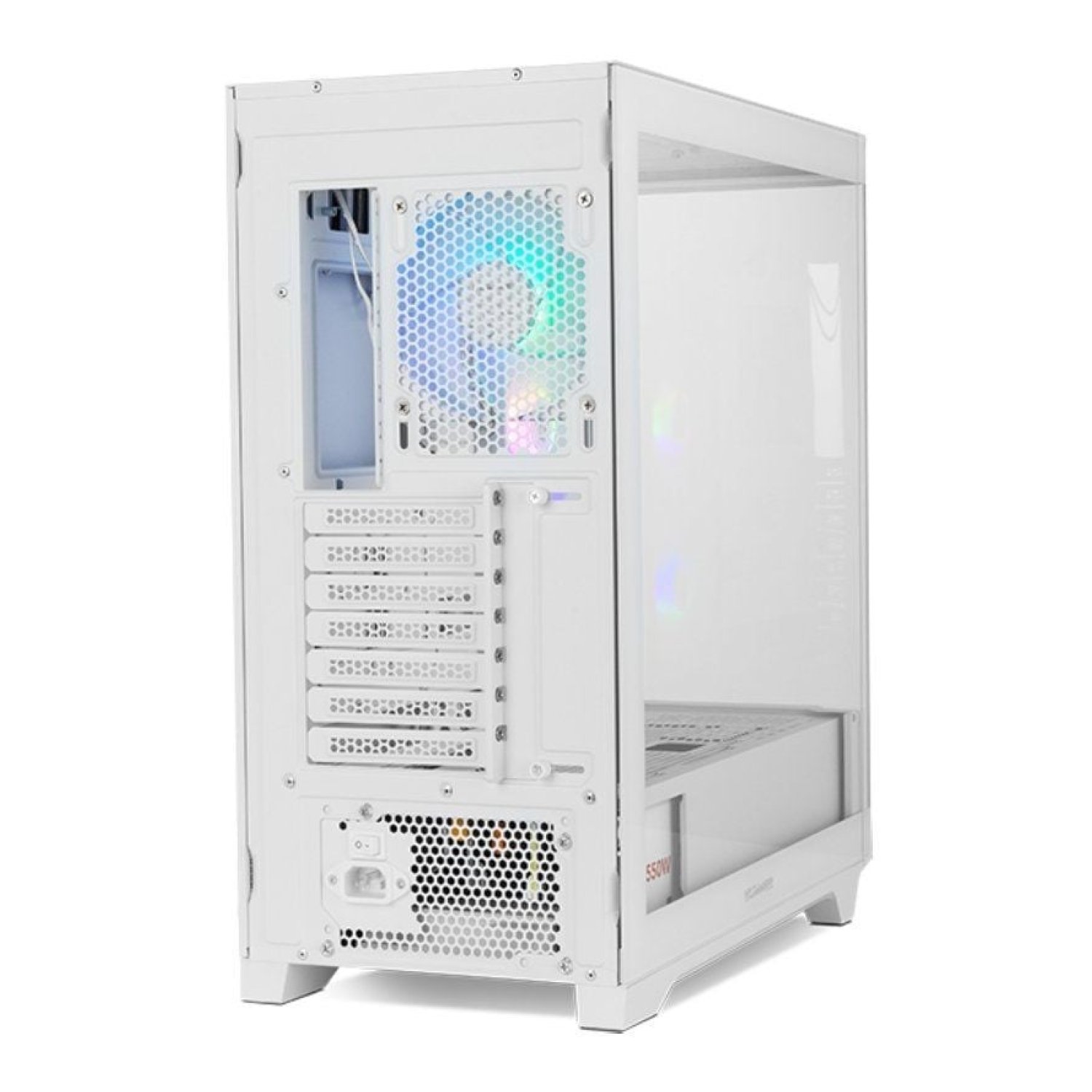 Nox Hummer ETHER · Caja Gaming Semitorre · Blanca · ATX