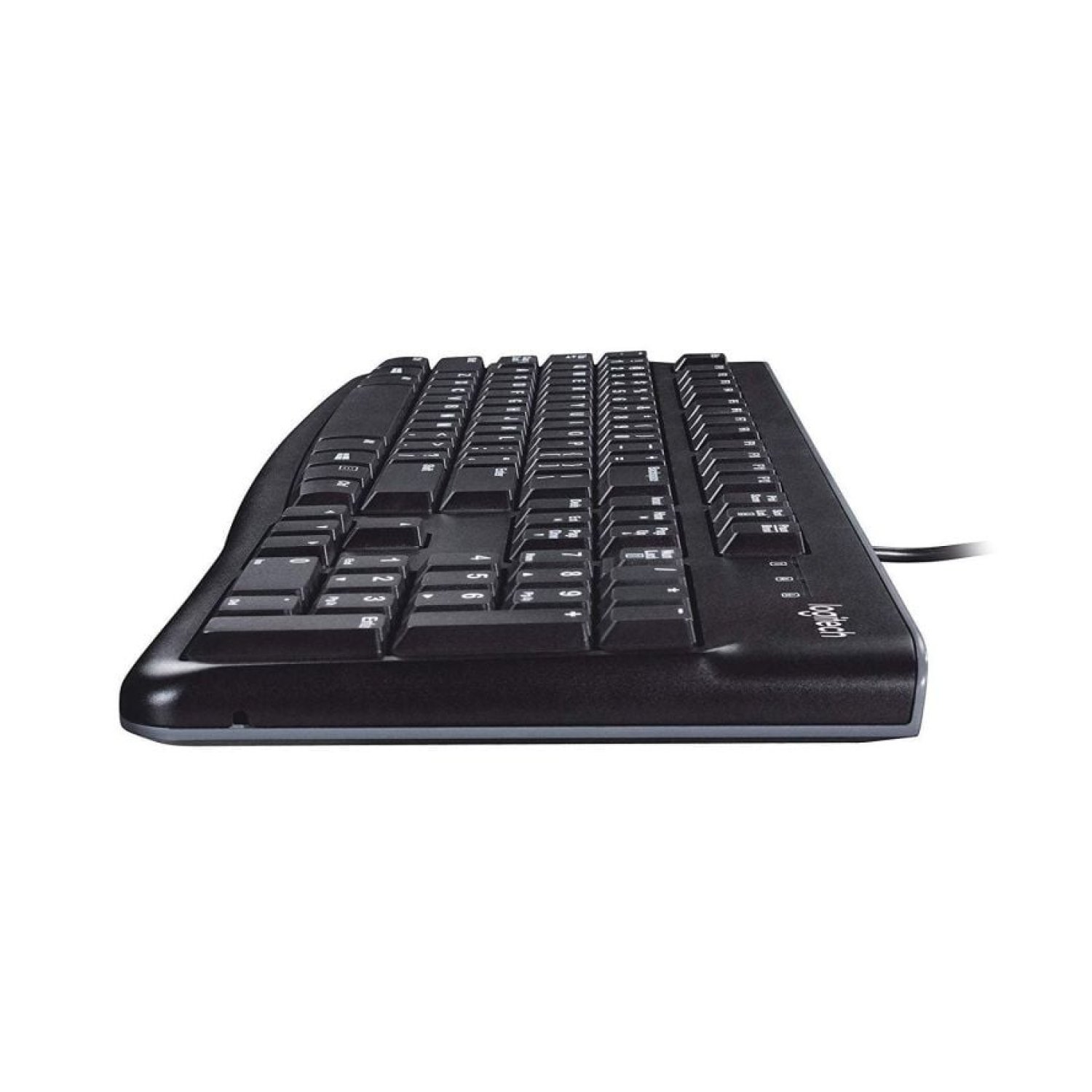 Logitech K120 · Teclado · Conexión USB · Diseño Compacto