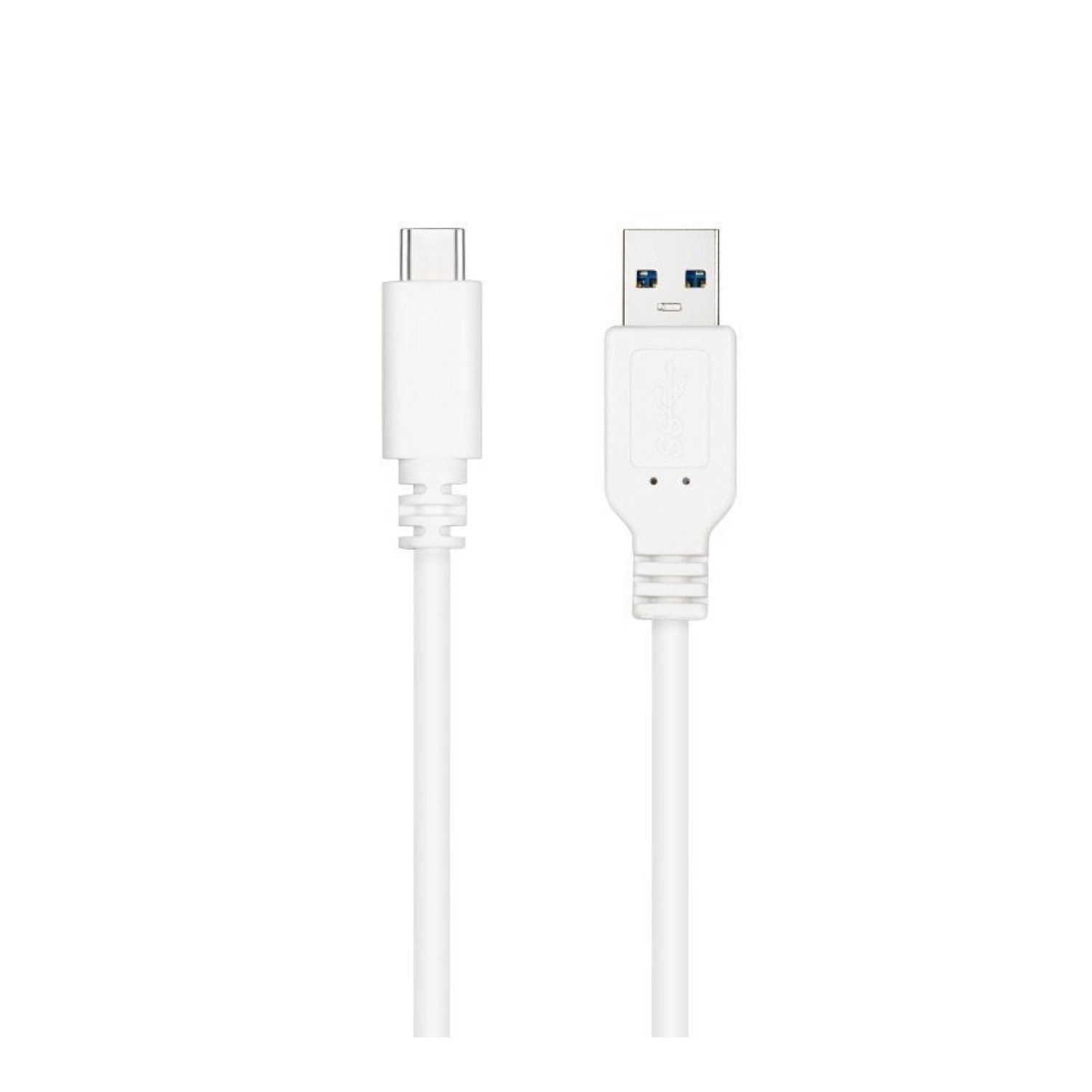 Nanocable · Cable USB 3.1 Tipo-C · 10Gbps · 1,5m · Blanco