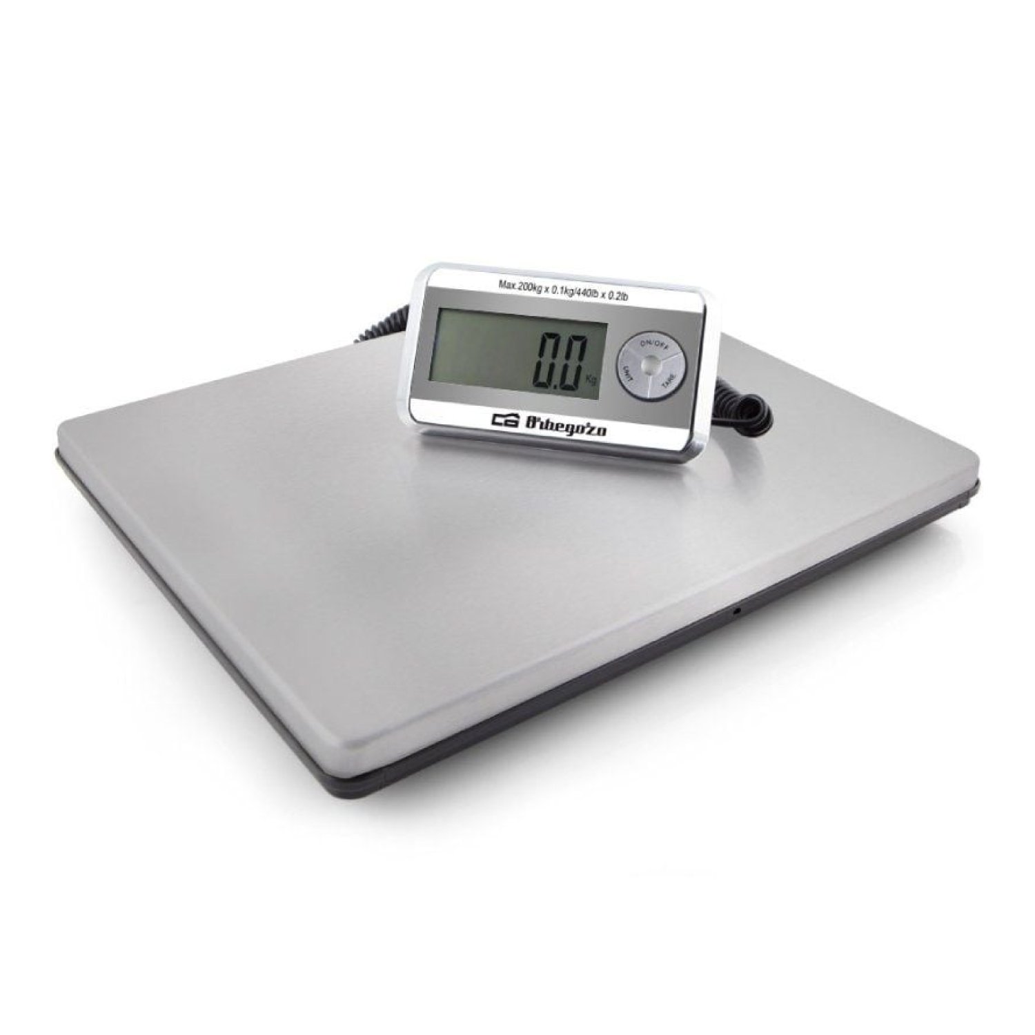 Orbegozo PC 5500 · Báscula Digital de Cocina · Hasta 200kg · Plateada