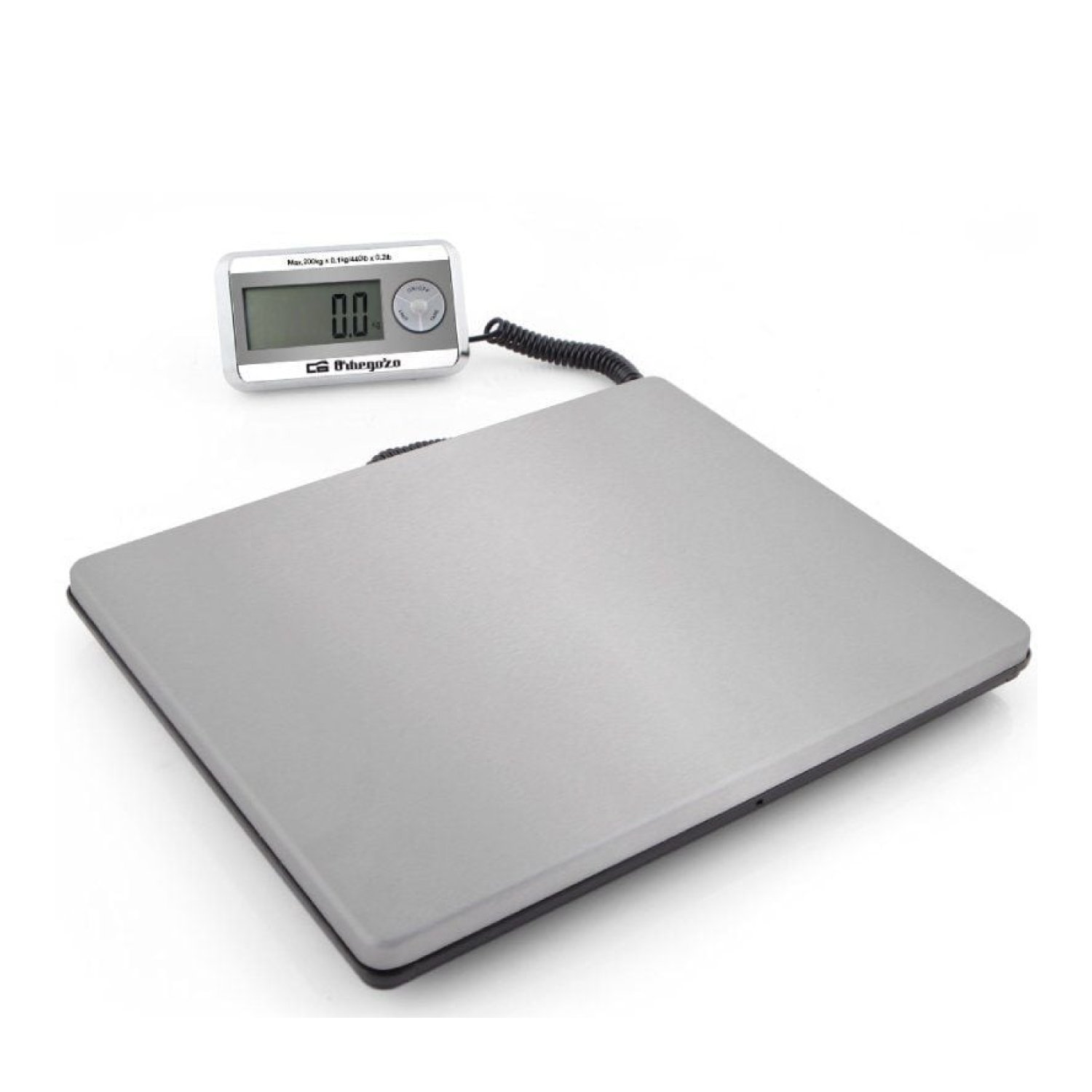 Orbegozo PC 5500 · Báscula Digital de Cocina · Hasta 200kg · Plateada
