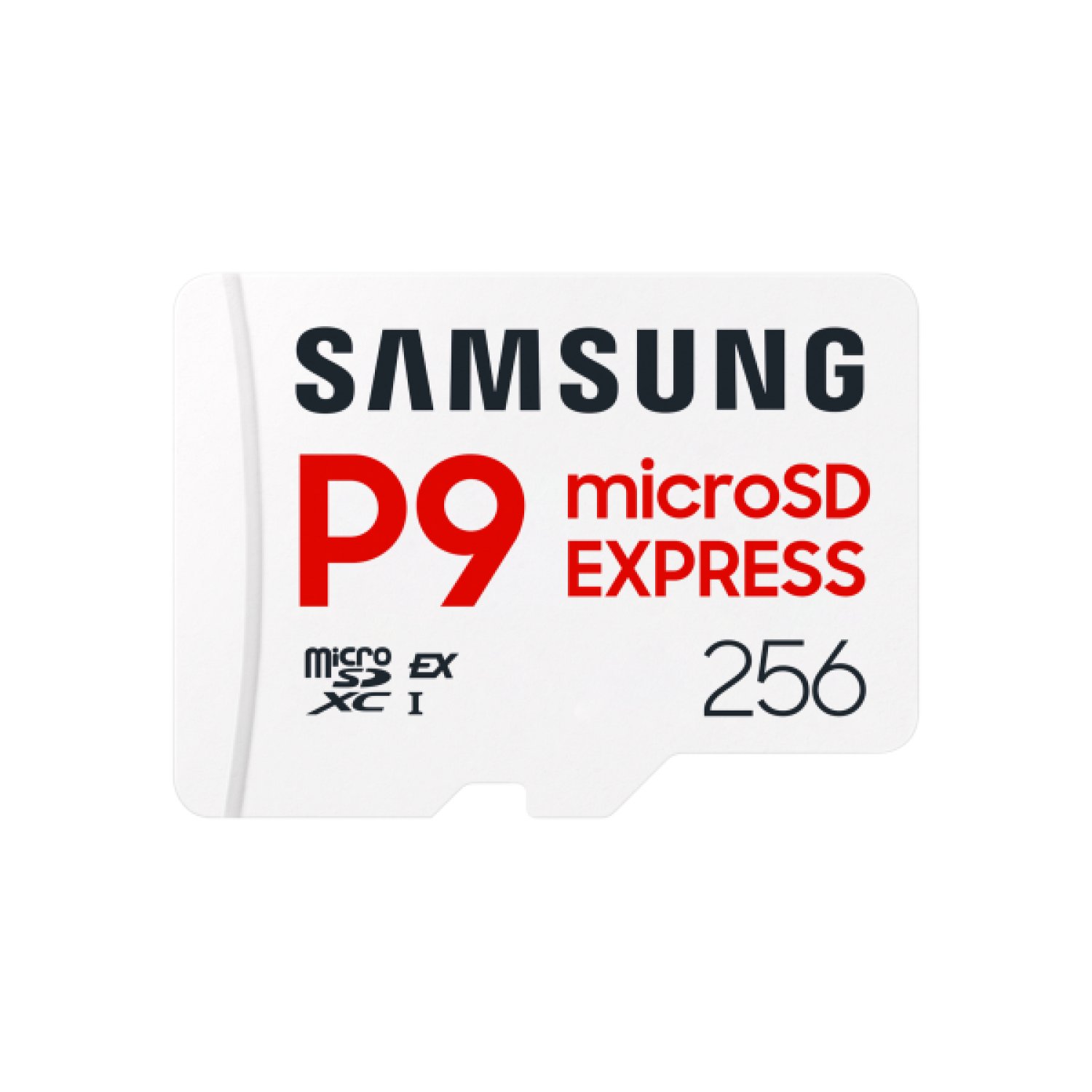 Samsung P9 Express · 256GB microSD XC · Clase 10 · 800MB/s