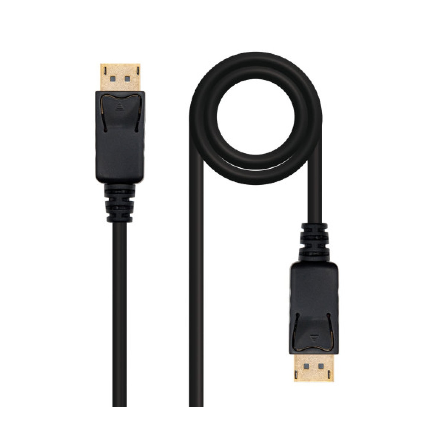 Nanocable · Cable DisplayPort 1.2 · DisplayPort M-M · 1m · 4K · Negro