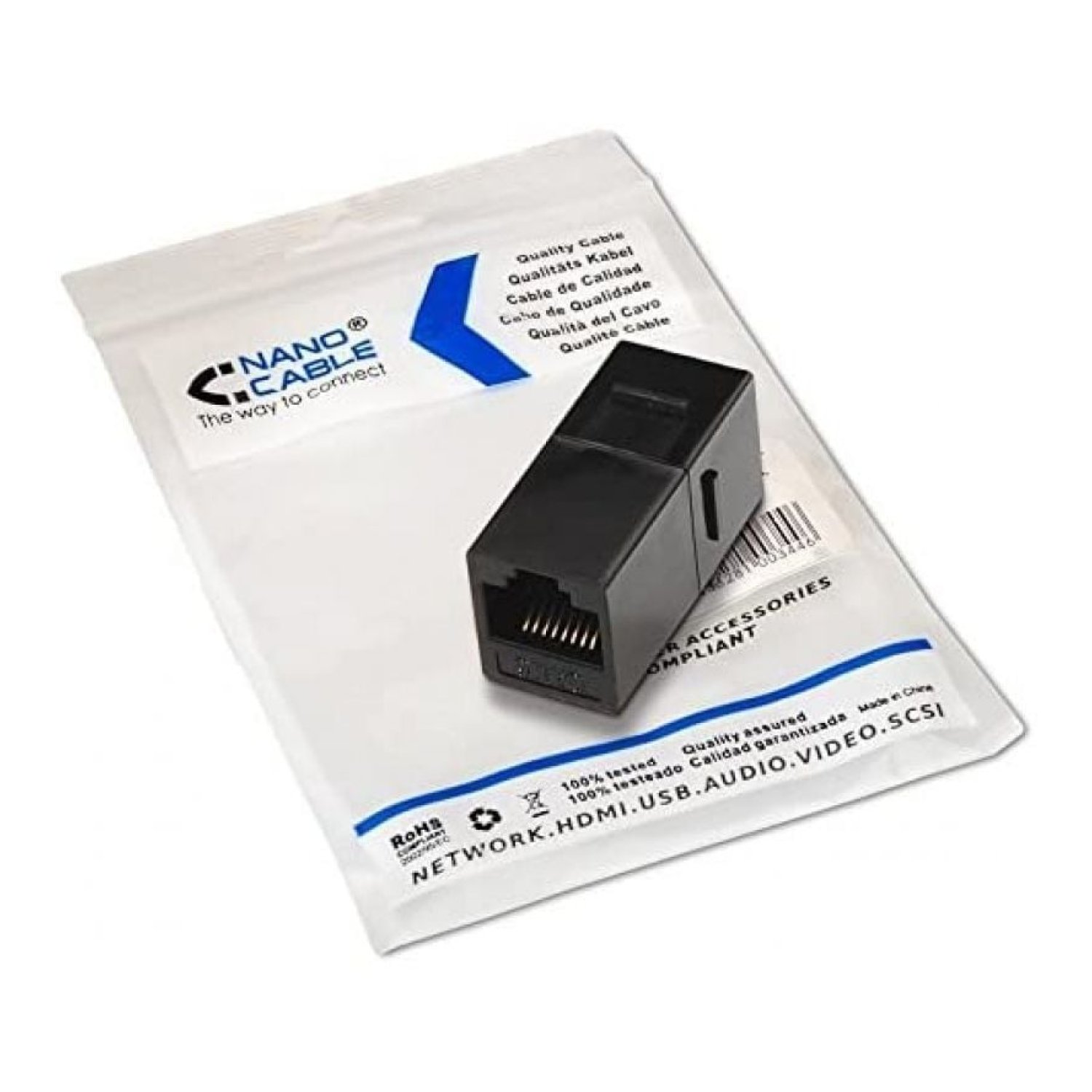 Nanocable · Adaptador RJ45 · Cat.6