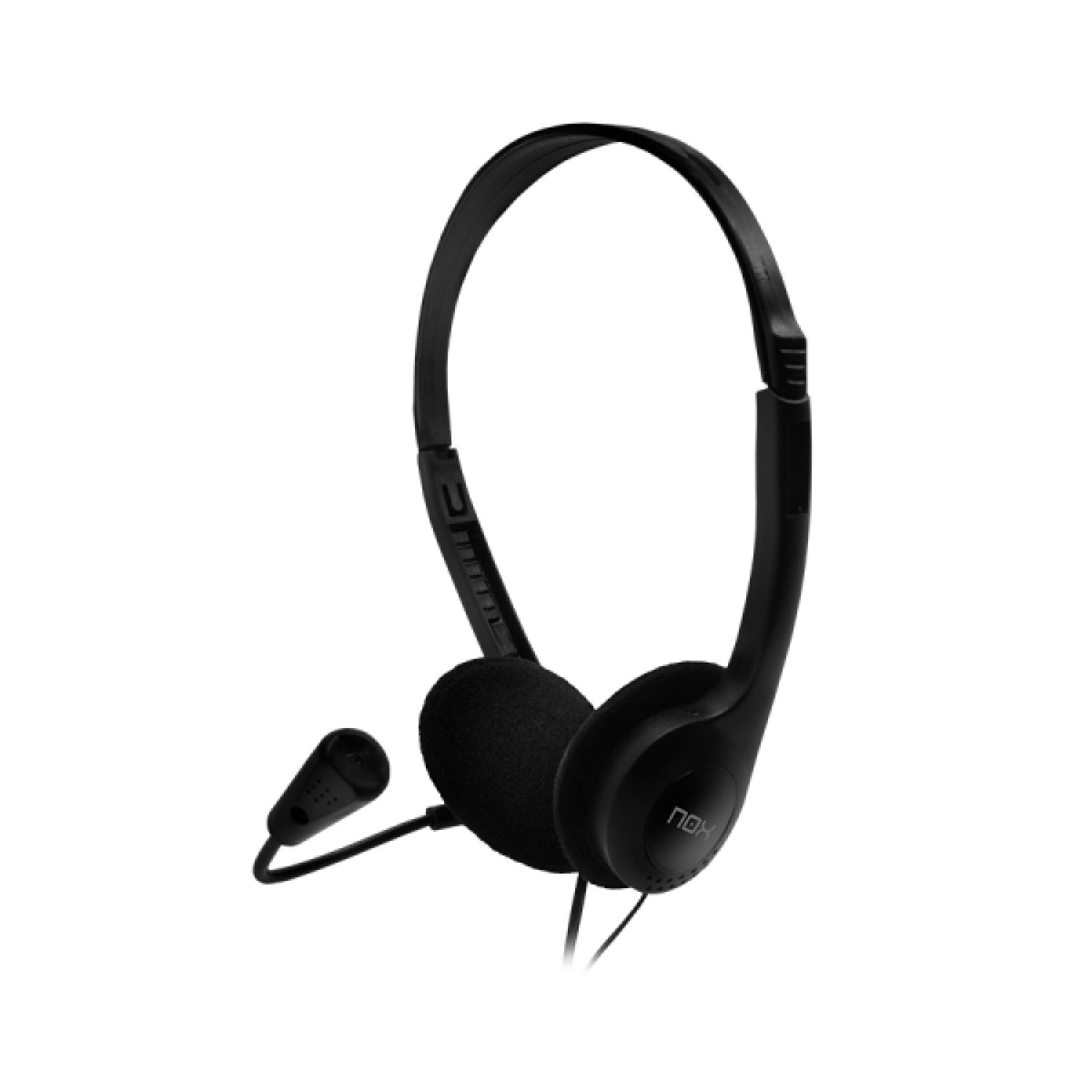 Nox Voice One · Auriculares con Micrófono · Jack 3.5 · Negros