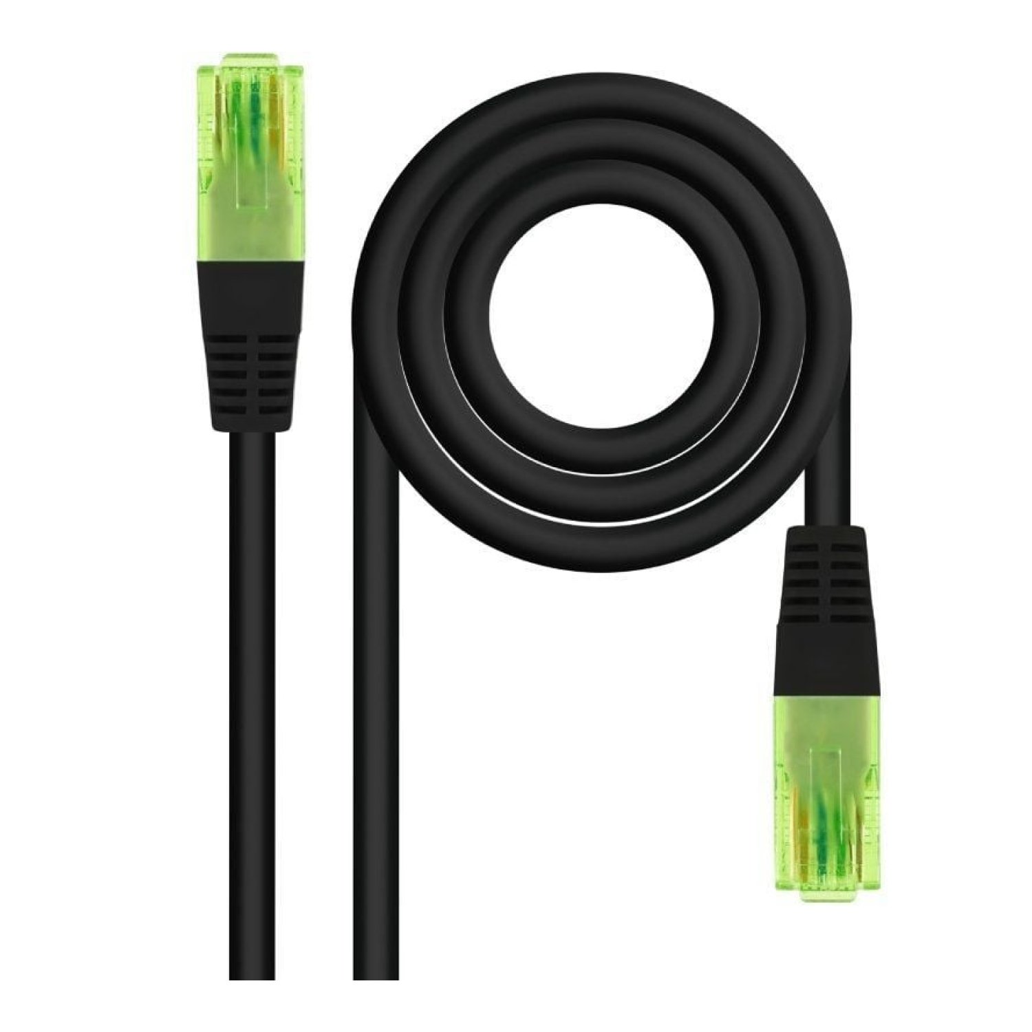Nanocable Cable RJ45 UTP Cat.6 · 1,5m · Negro
