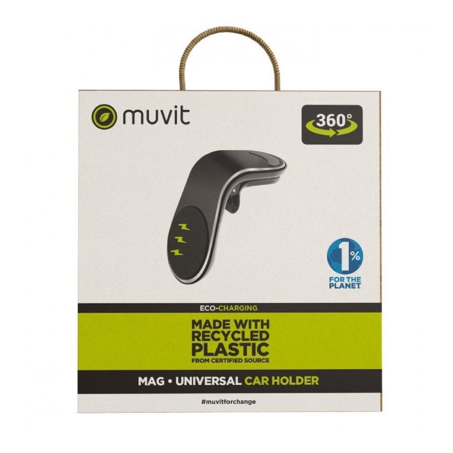 Muvit · Soporte Smartphone para Coche · Agarre Seguro