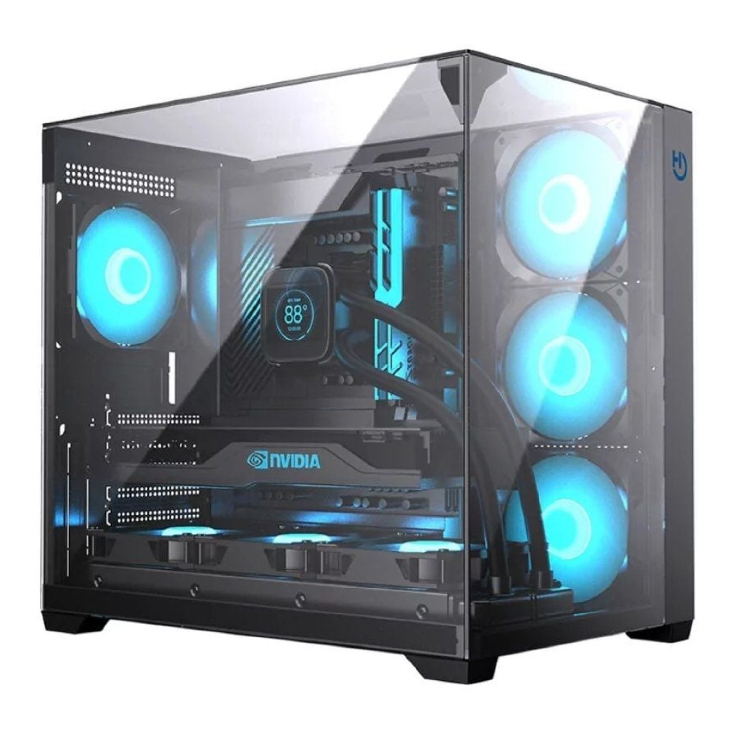 Hiditec Sky · Caja Gaming Semitorre · ATX · Ventilación Avanzada