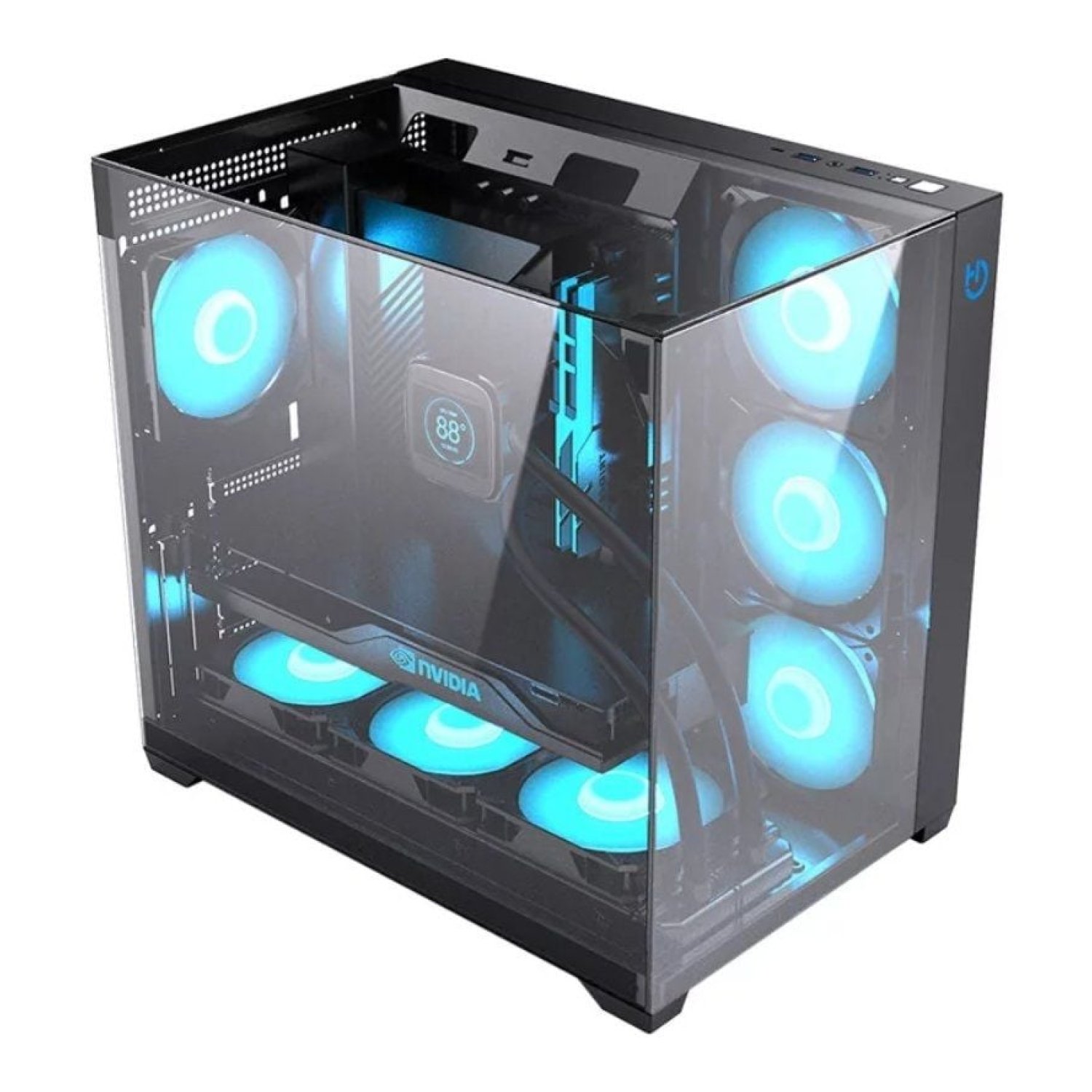 Hiditec Sky · Caja Gaming Semitorre · ATX · Ventilación Avanzada