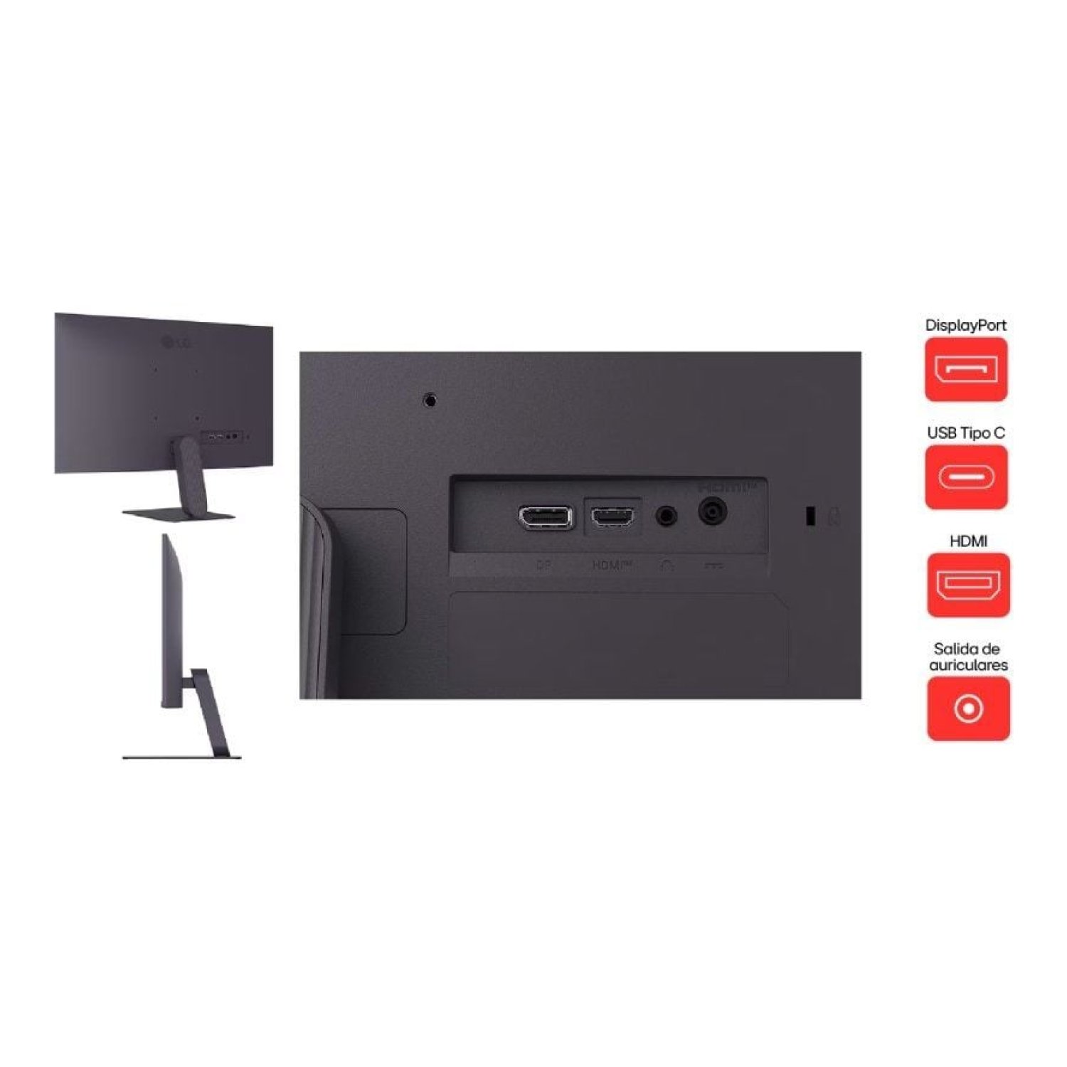 LG UltraGear G4 · 27" Full HD · 144Hz · 1ms · IPS · Negro