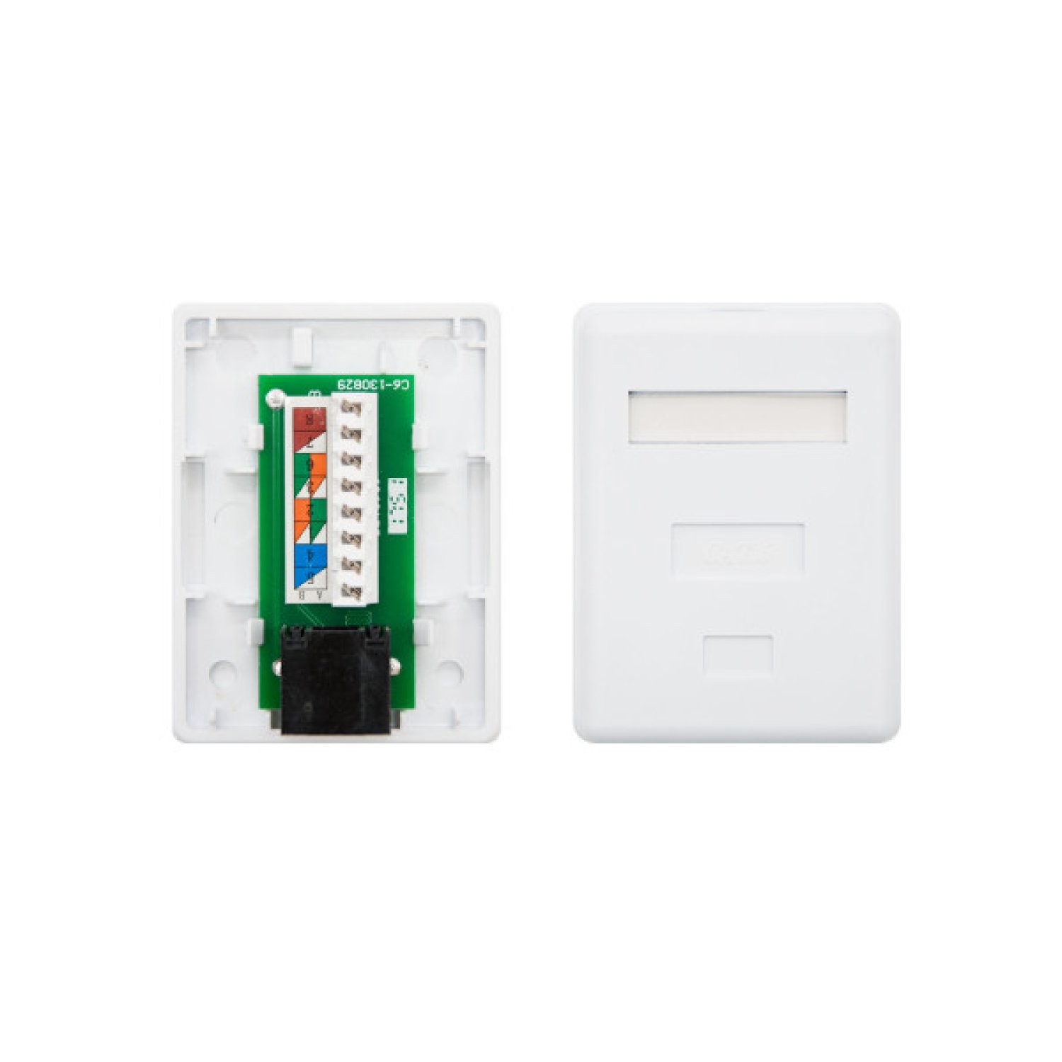 Nanocable Roseta Superficie Cat.6 · 1 Toma RJ45