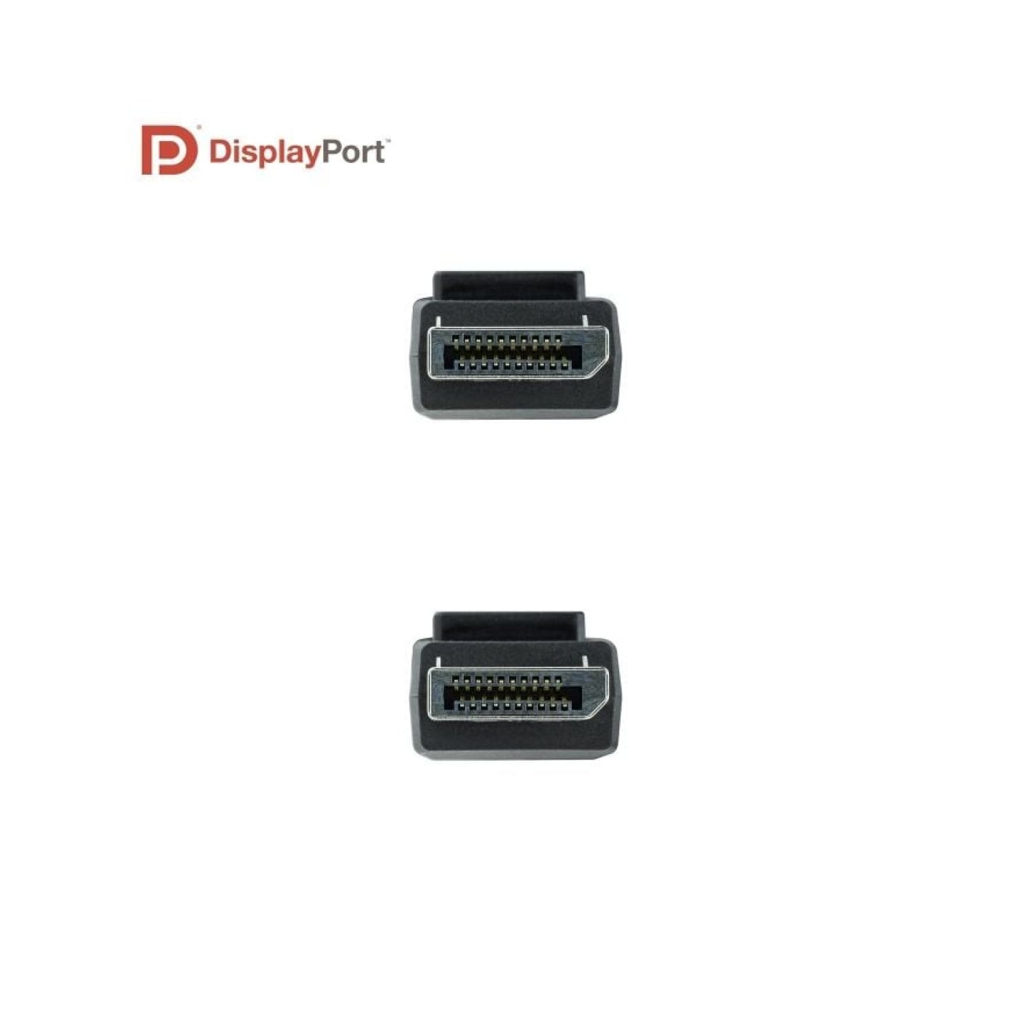 Nanocable Cable DisplayPort 1.4 · 8K · 2m · DisplayPort Macho-Macho · Certificado