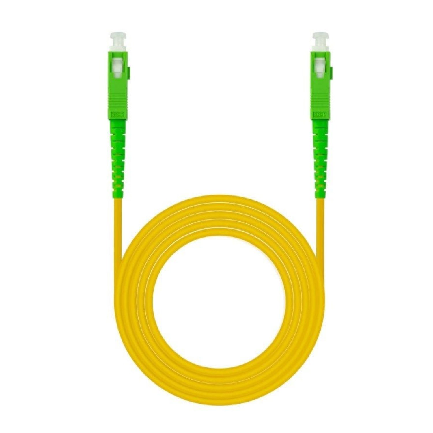 Nanocable · Cable Fibra Óptica G657A2 · 5m · LSZH · Amarillo