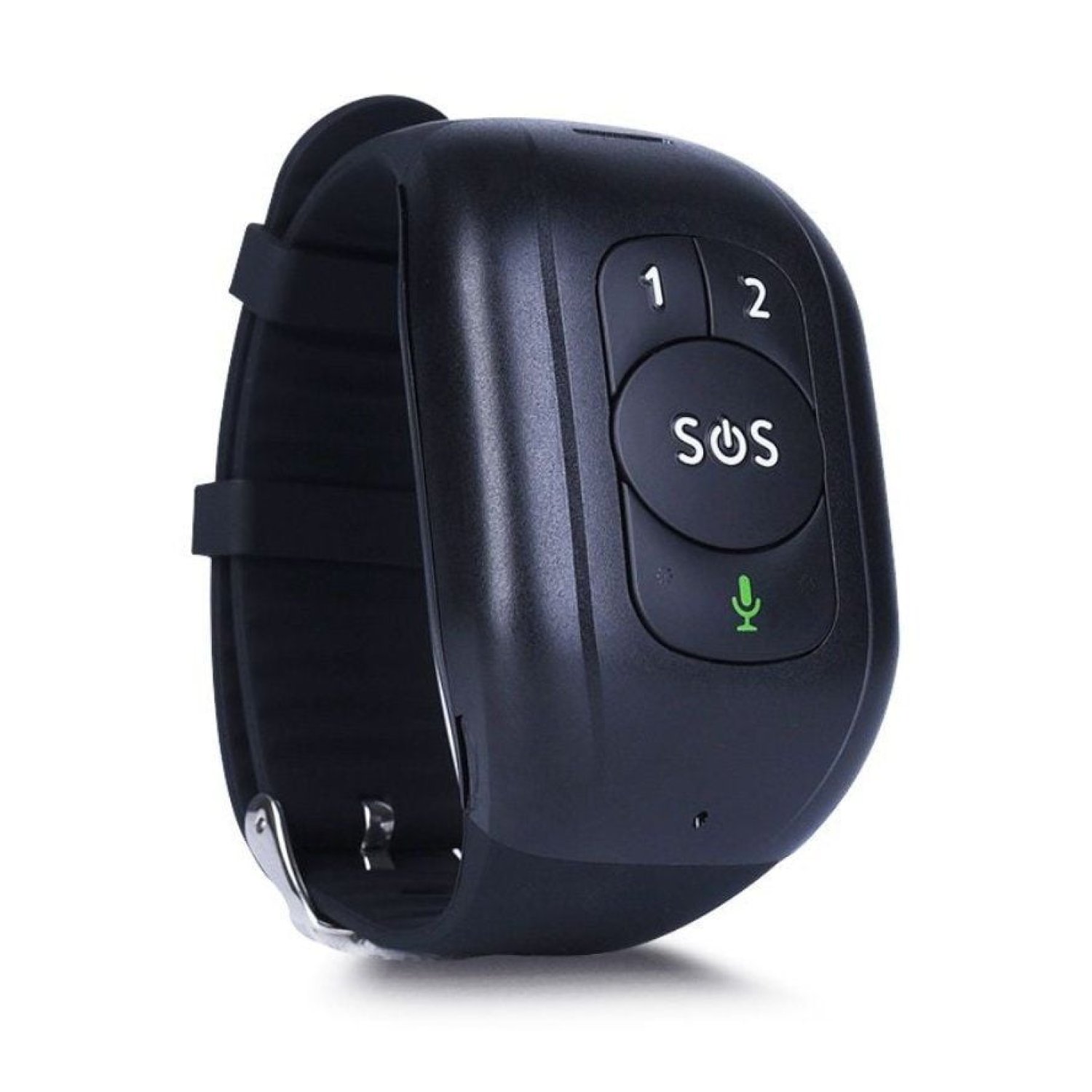 Pulsera Smartband Leotec Senior Smart Band 4G/ Negra