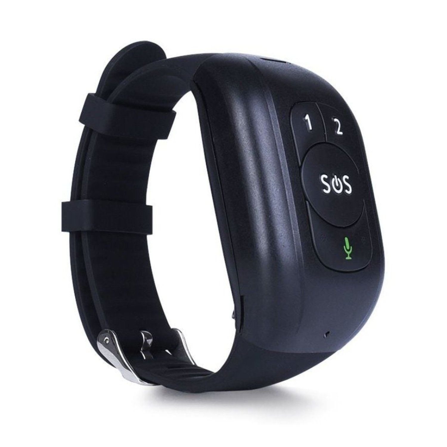 Pulsera Smartband Leotec Senior Smart Band 4G/ Negra