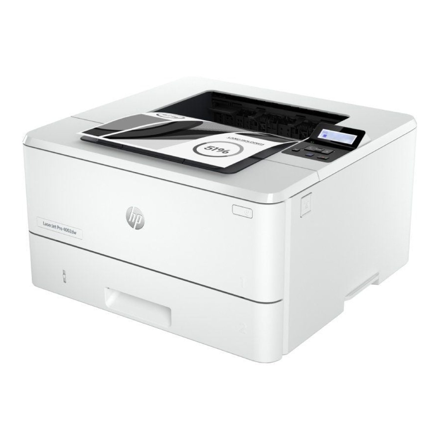 HP LaserJet Pro 4002DW · Impresora Láser Monocromo · WiFi · Dúplex · Blanca