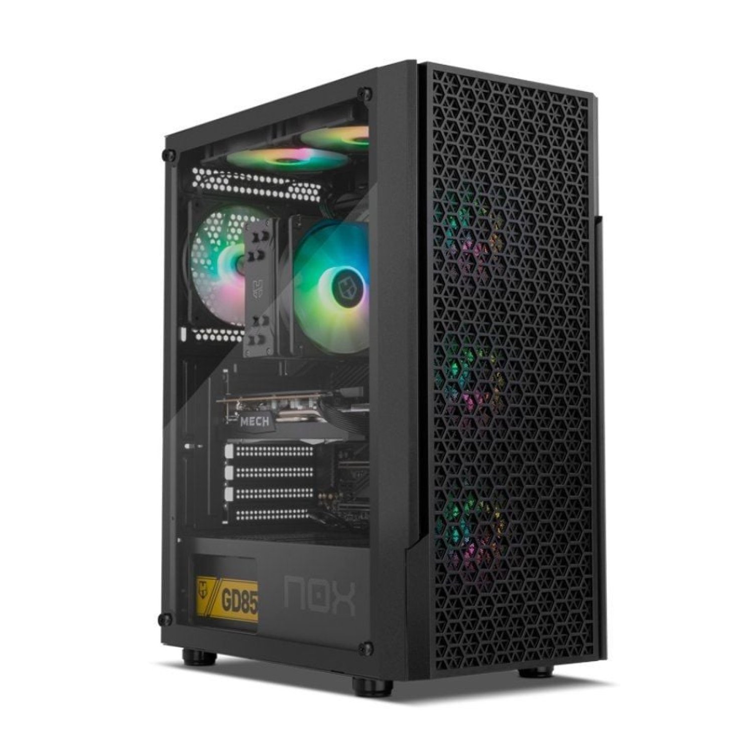Nox Infinity Beta · Caja Gaming Semitorre · ATX · Ventilación Optimizada