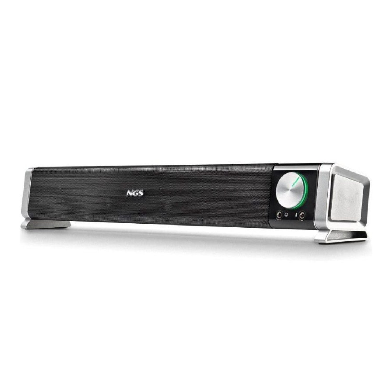 Barra de Sonido con Bluetooth NGS Subway/ 40W/ 2.0/ Negra