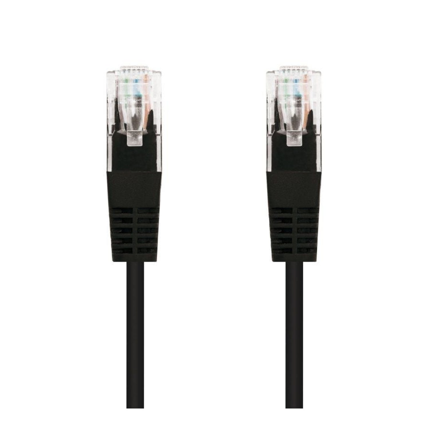 Nanocable · Cable RJ45 UTP Cat.6 · 25cm · Negro