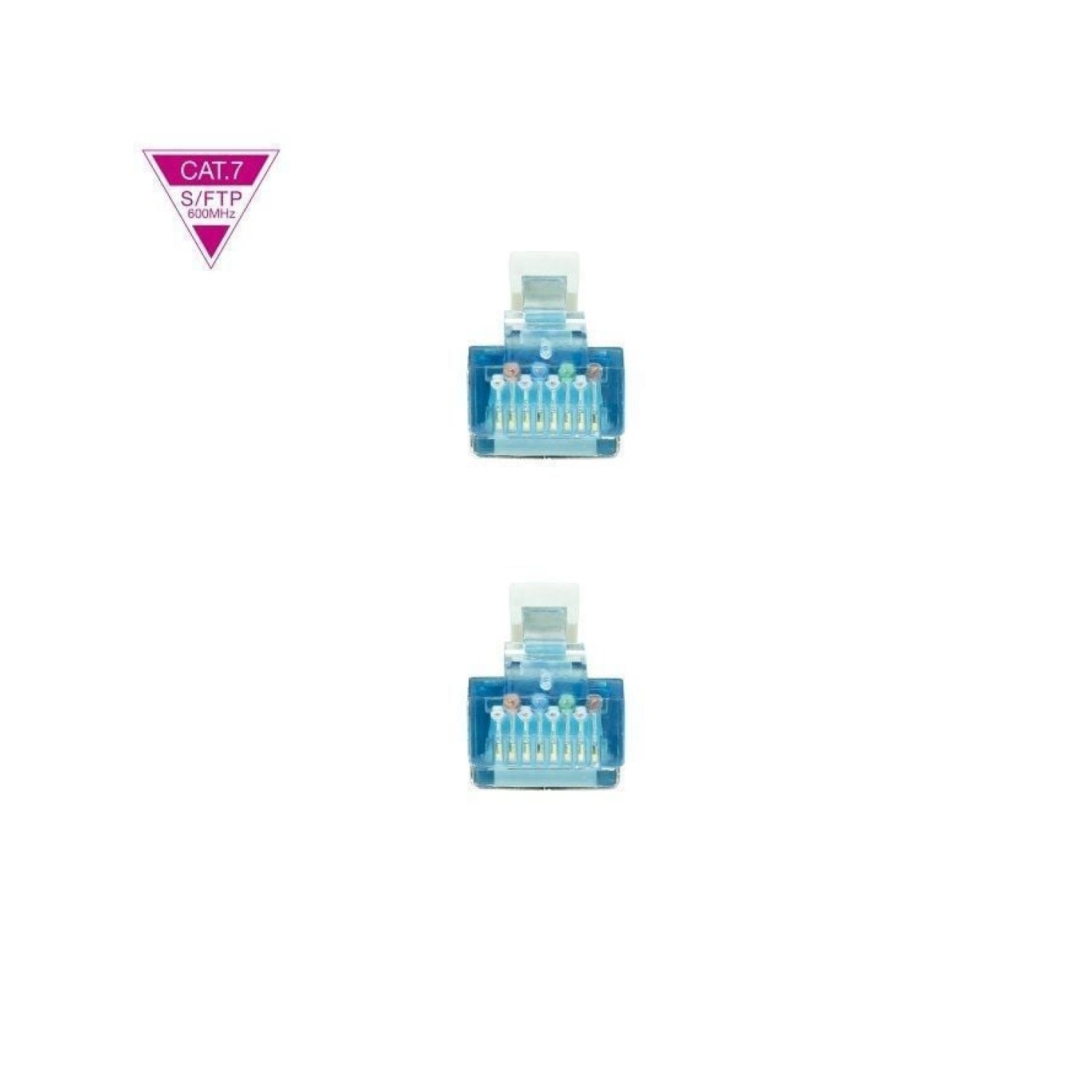 Nanocable · Cable RJ45 SFTP Cat.7 · 3m · Gris