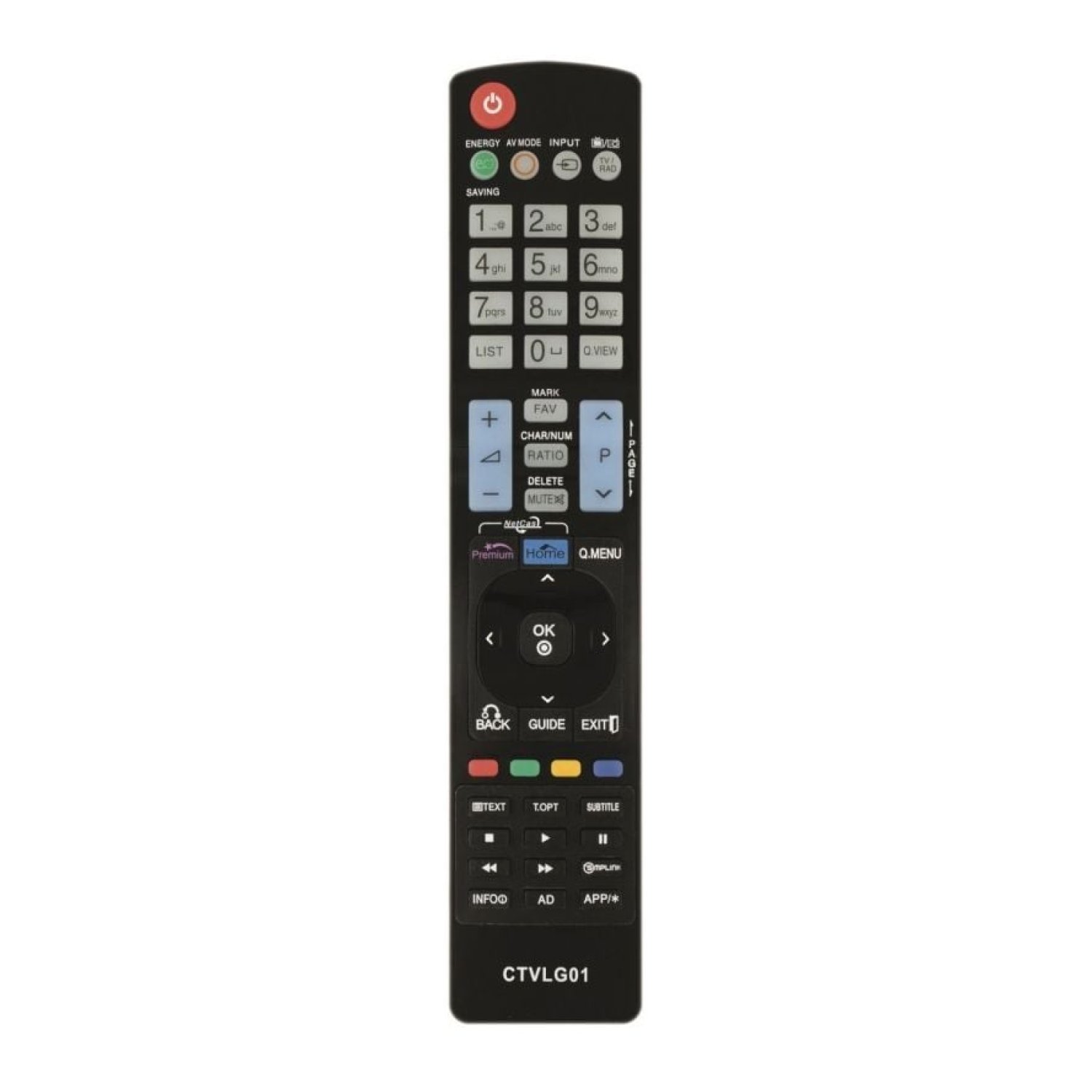 LG · Mando a Distancia Compatible · TV LG · CTVLG01