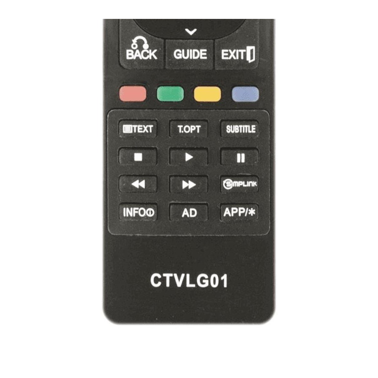 LG · Mando a Distancia Compatible · TV LG · CTVLG01
