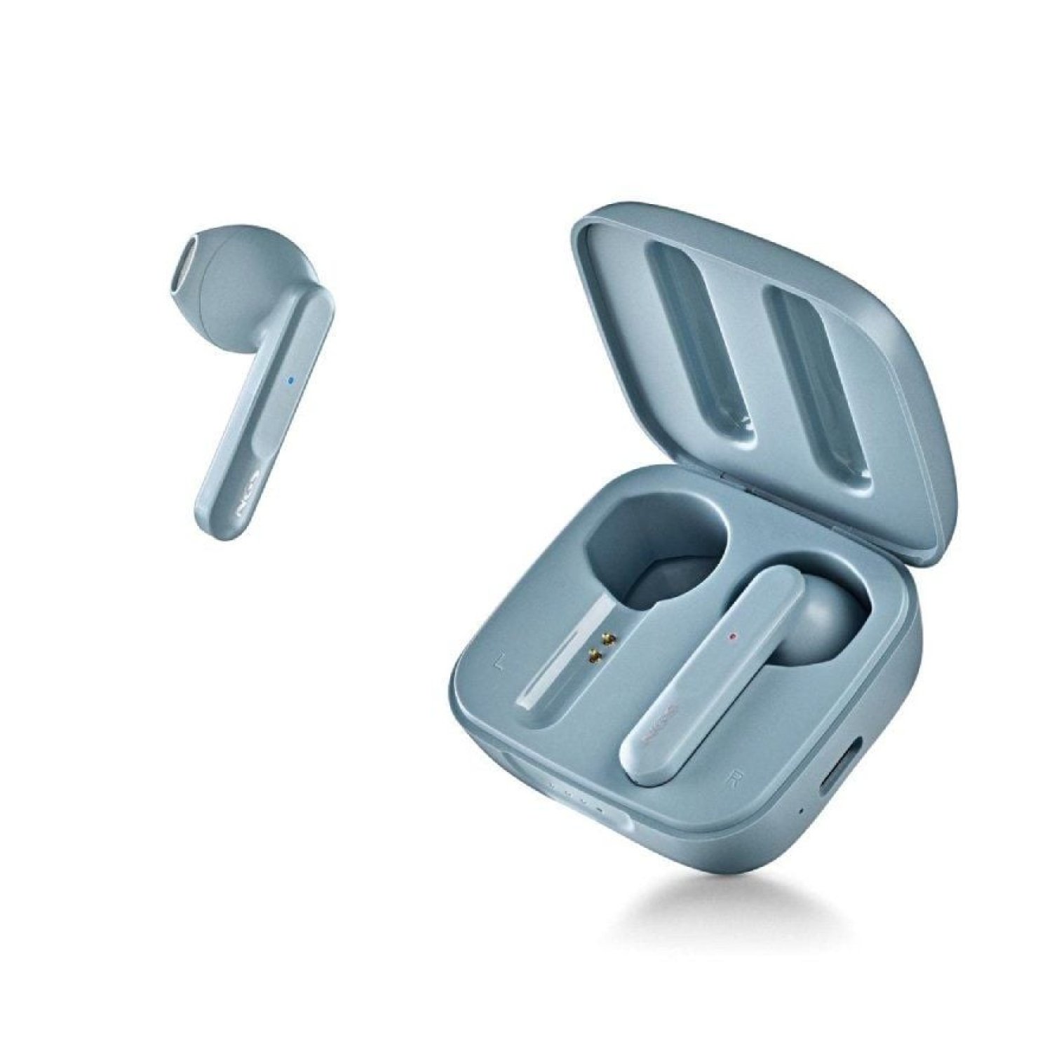 NGS Ártica Move · Auriculares Bluetooth · Autonomía 7h · Estuche Carga · Azules