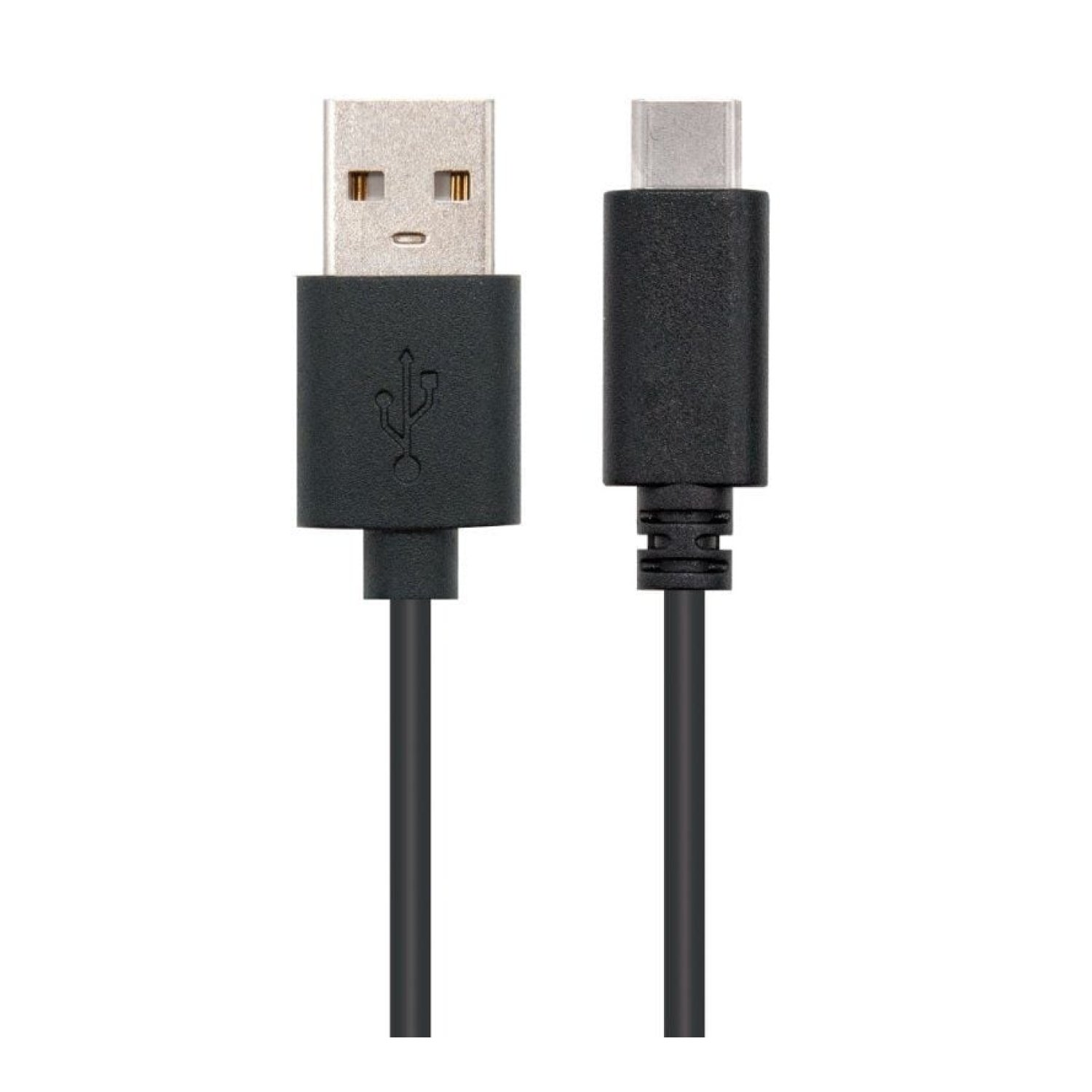 Nanocable · Cable USB 2.0 Macho a USB-C Macho · 3m · 480Mbps · Negro