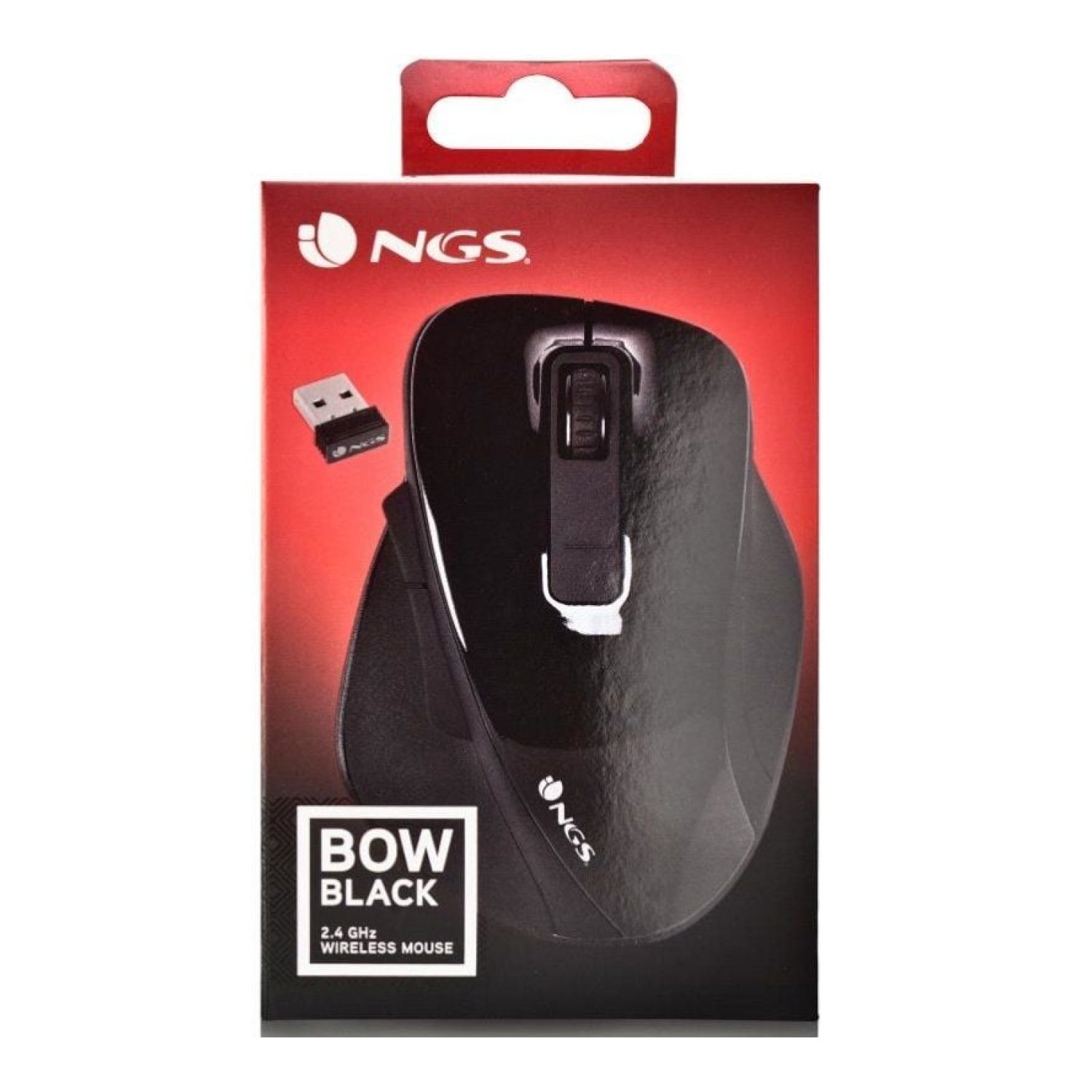 NGS Bow · Ratón Inalámbrico · Hasta 1600 DPI