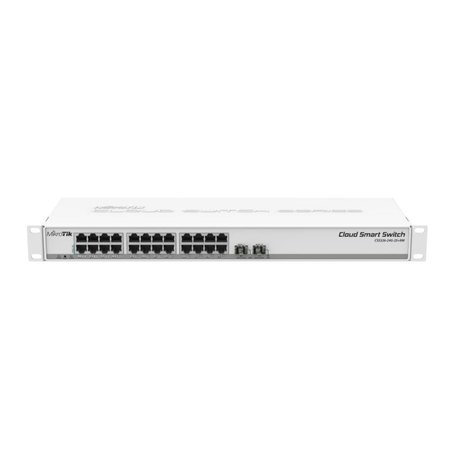 Switch Mikrotik CSS326-24G-2S+RM 26 Puertos/ RJ45 10/100/1000/ SFP/ PoE IN