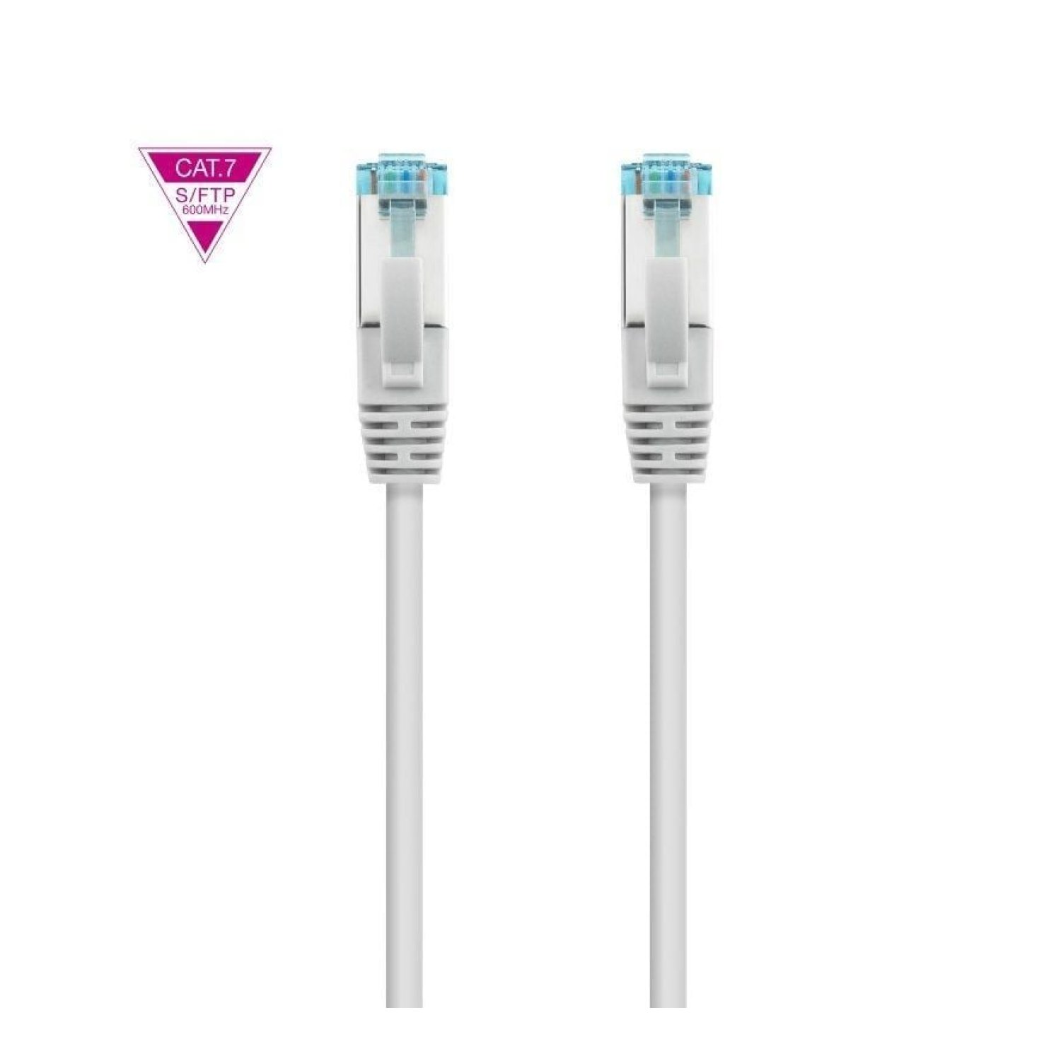 Nanocable · Cable RJ45 SFTP Cat.7 · 1,5m · Gris