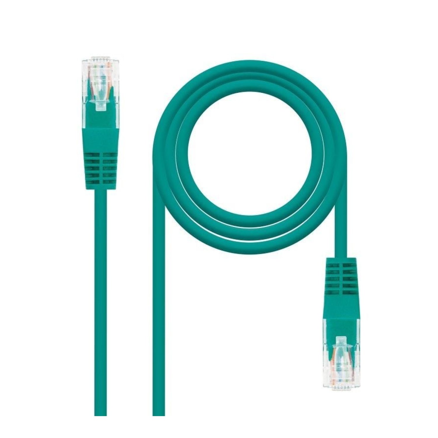 Nanocable · Cable RJ45 UTP Cat.6 · 25cm · Verde