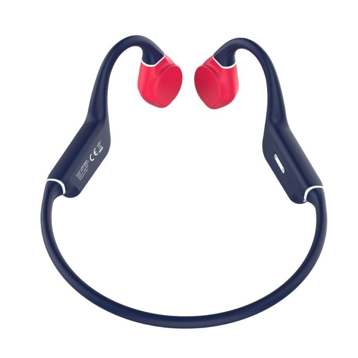 Leotec Osea Kuri · Auriculares Conducción Ósea · Bluetooth · Micrófono · Azul y Rojo