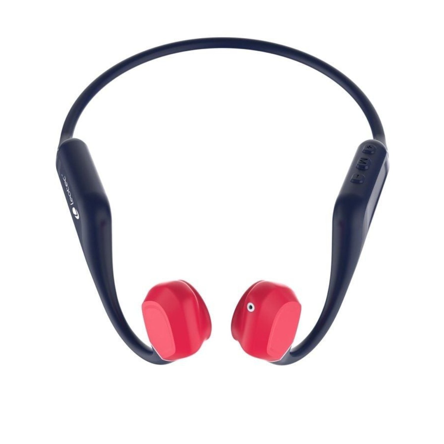 Leotec Osea Kuri · Auriculares Conducción Ósea · Bluetooth · Micrófono · Azul y Rojo