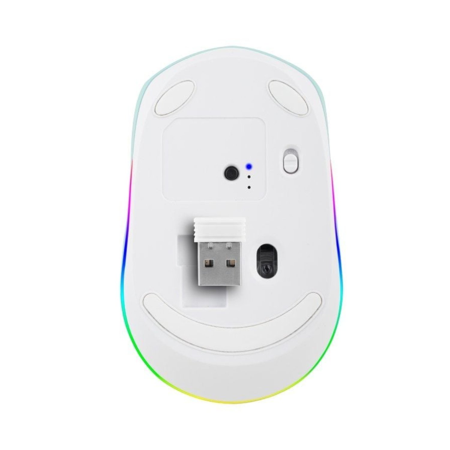 NGS Smog · Ratón Inalámbrico · 2400 DPI · Batería Recargable · Verde Menta
