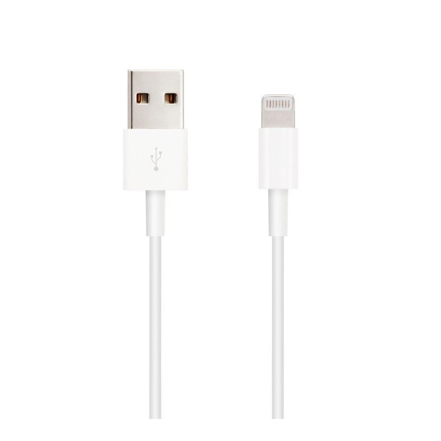 Nanocable · Cable USB 2.0 Lightning · 2m · USB a Lightning · Blanco