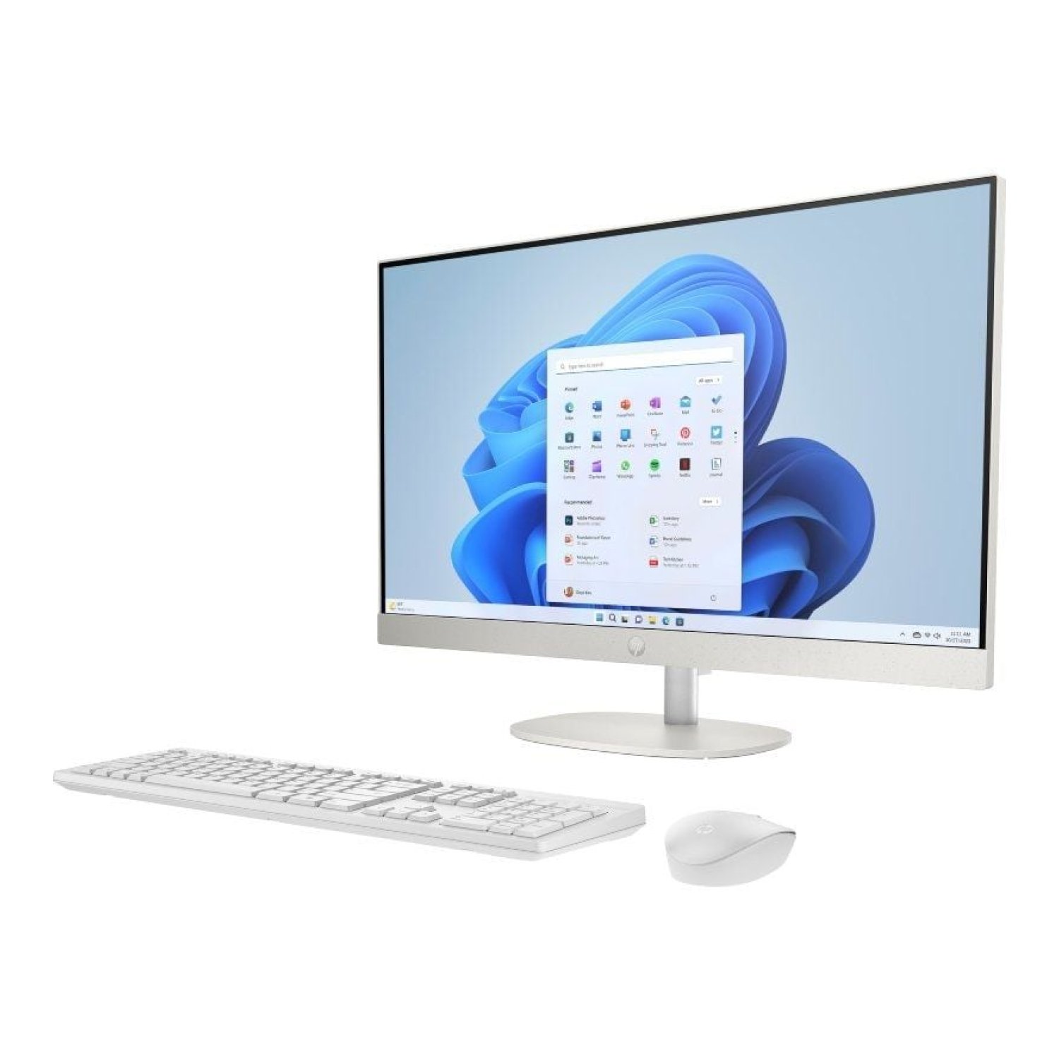 HP All in One · 27" · Intel Core i5-1335U · 16GB RAM · 512GB SSD · Windows 11