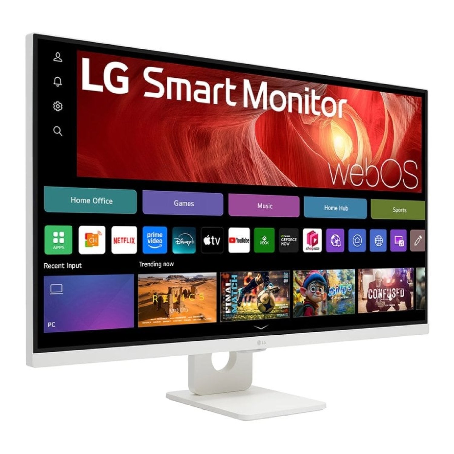 LG Smart Monitor 32U721SA-W · 31,5" 4K · Multimedia · Smart TV · Blanco