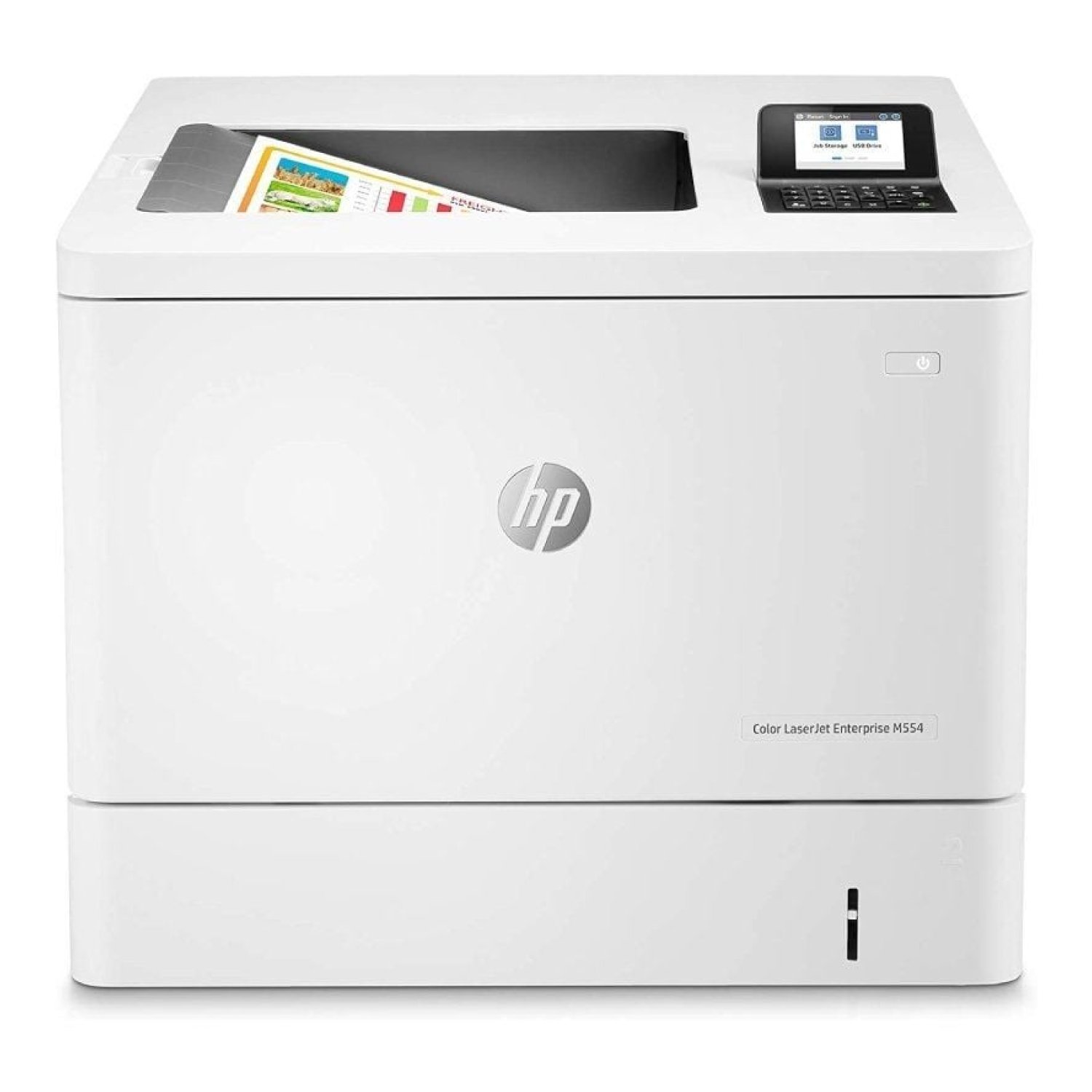 HP LaserJet Enterprise M554DN · Impresora Láser Color · Dúplex · Red
