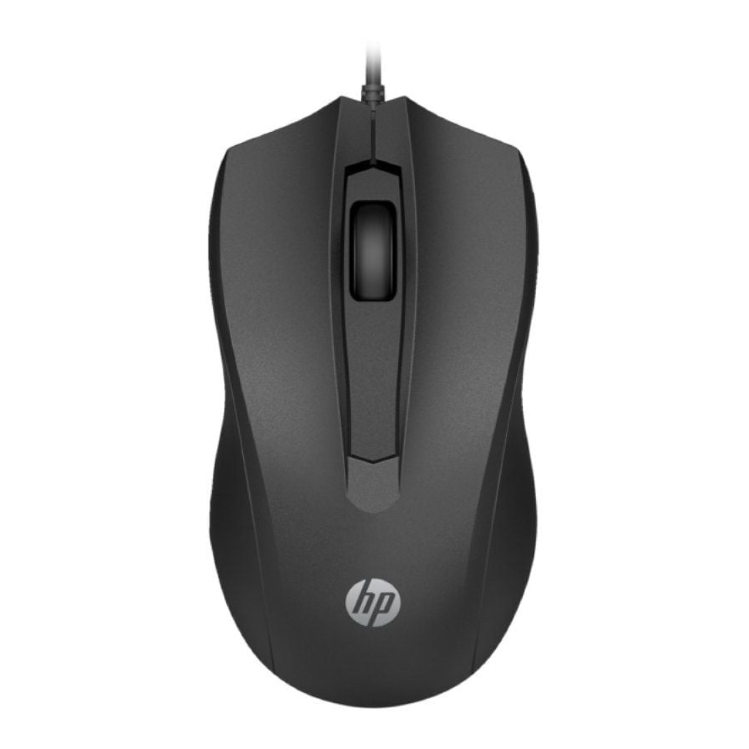 HP 105 · Ratón Óptico · Hasta 1600 DPI · Negro